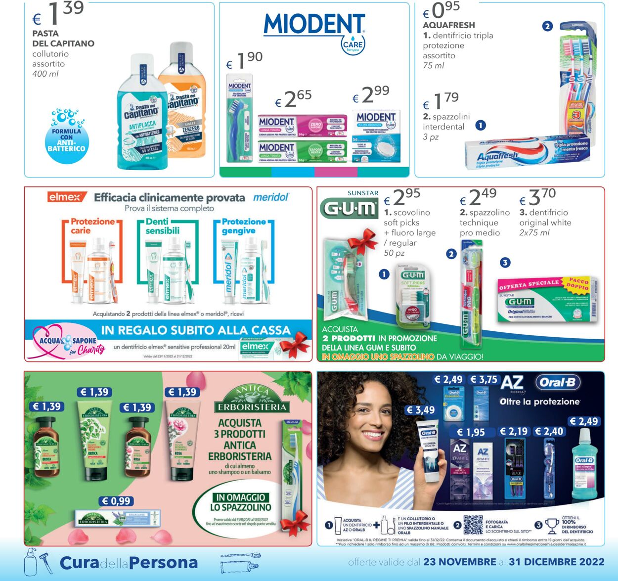 Volantino Acqua e sapone 23.11.2022 - 31.12.2022