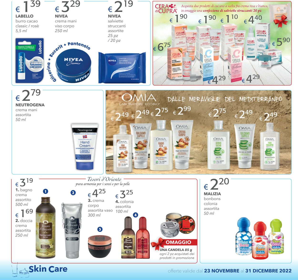 Volantino Acqua e sapone 23.11.2022 - 31.12.2022