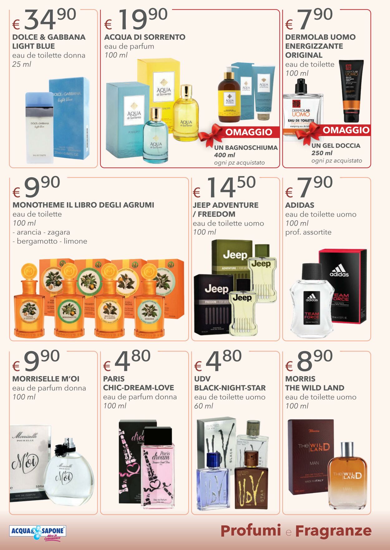 Volantino Acqua e sapone 05.04.2023 - 23.04.2023