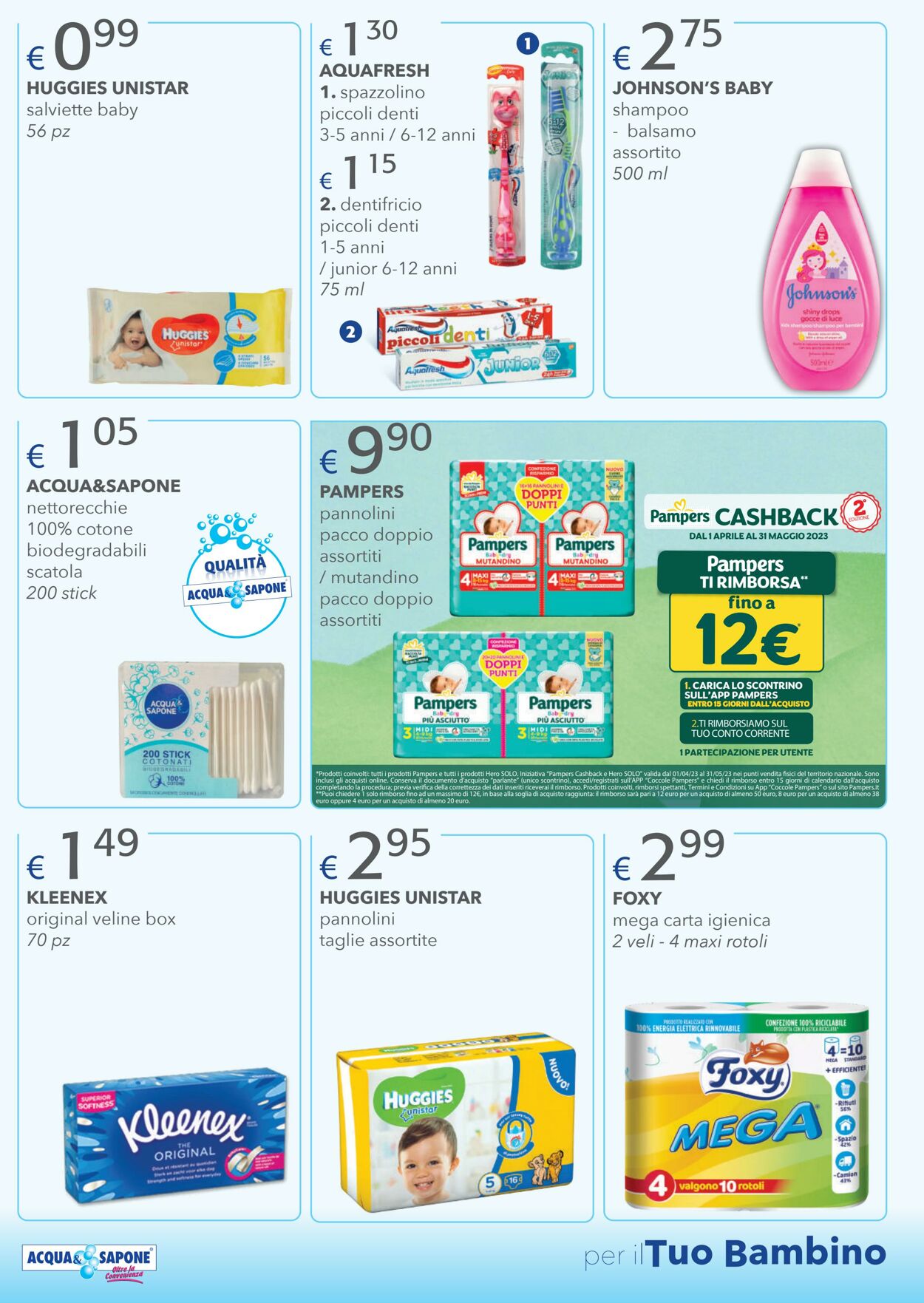 Volantino Acqua e sapone 05.04.2023 - 23.04.2023