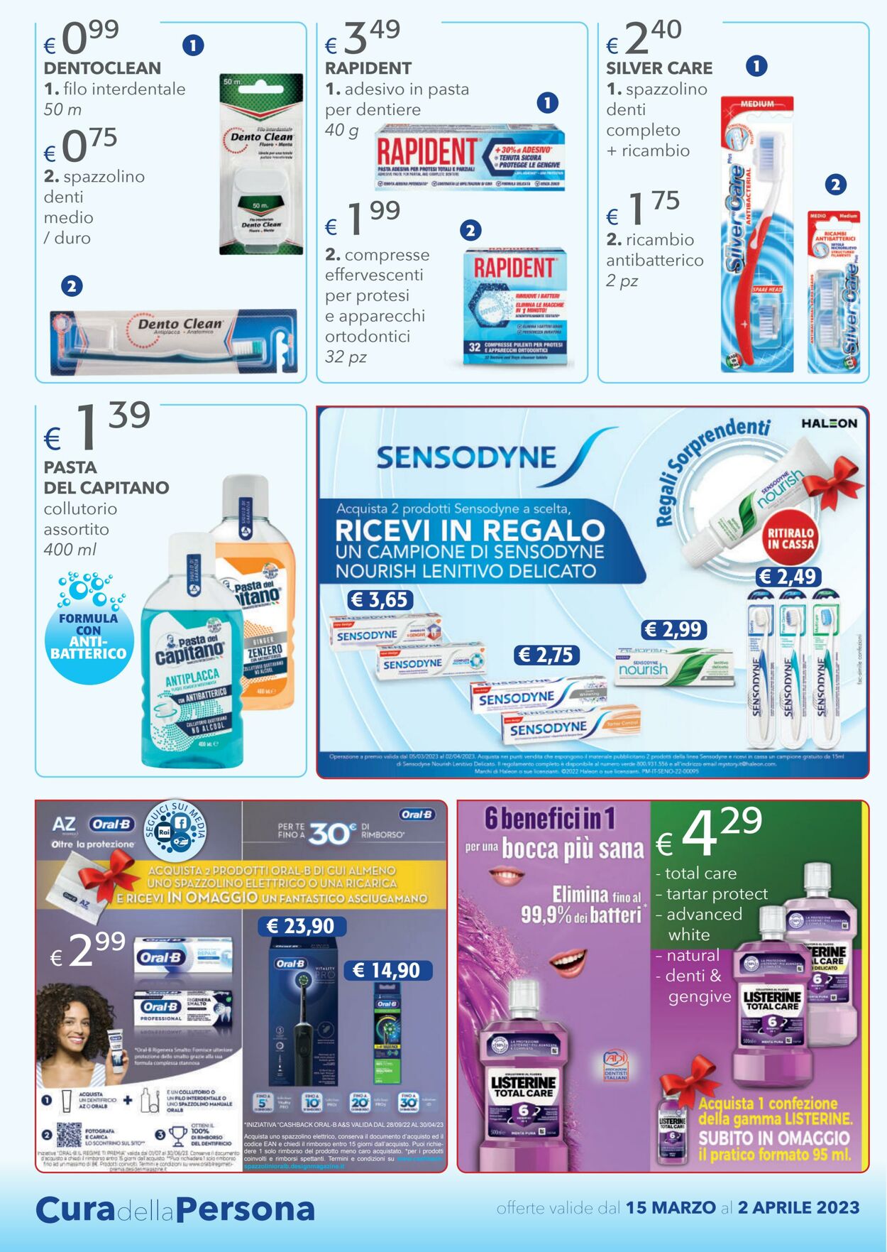 Volantino Acqua e sapone 15.03.2023 - 02.04.2023