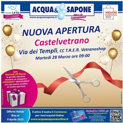 Volantino Acqua e sapone 14.03.2023 - 26.03.2023