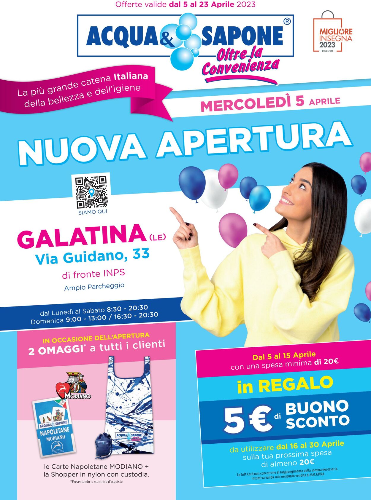 Volantino Acqua e sapone 05.04.2023 - 23.04.2023