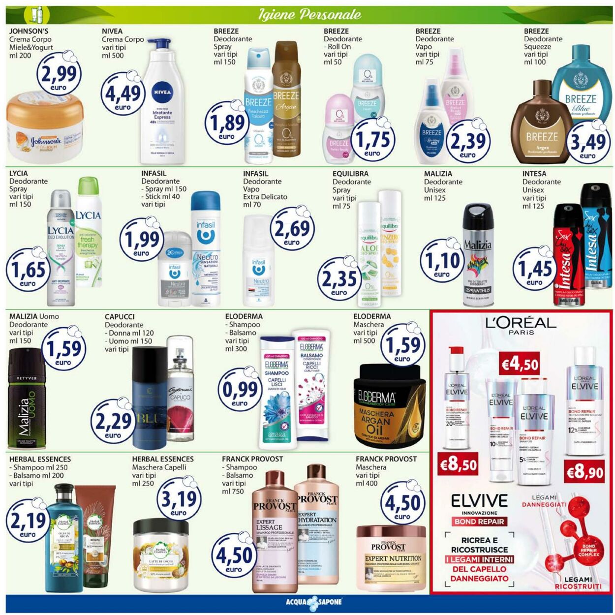 Volantino Acqua e sapone 30.03.2023 - 09.04.2023