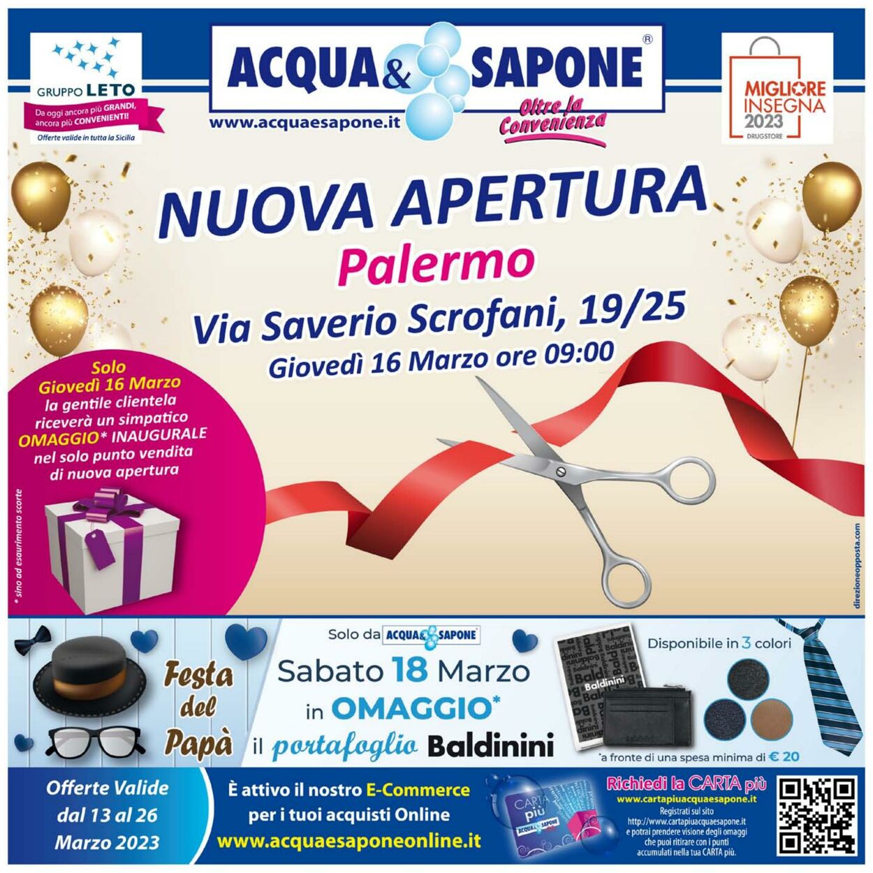 Volantino Acqua e sapone 13.03.2023 - 26.03.2023