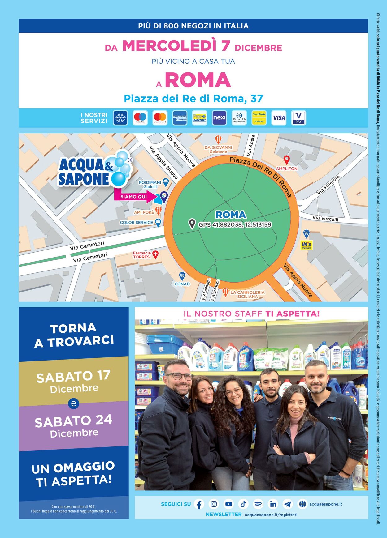 Volantino Acqua e sapone 07.12.2022 - 24.12.2022