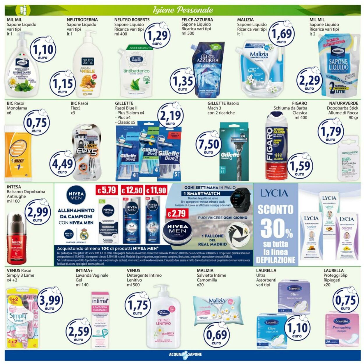 Volantino Acqua e sapone 19.06.2025 - 29.06.2025