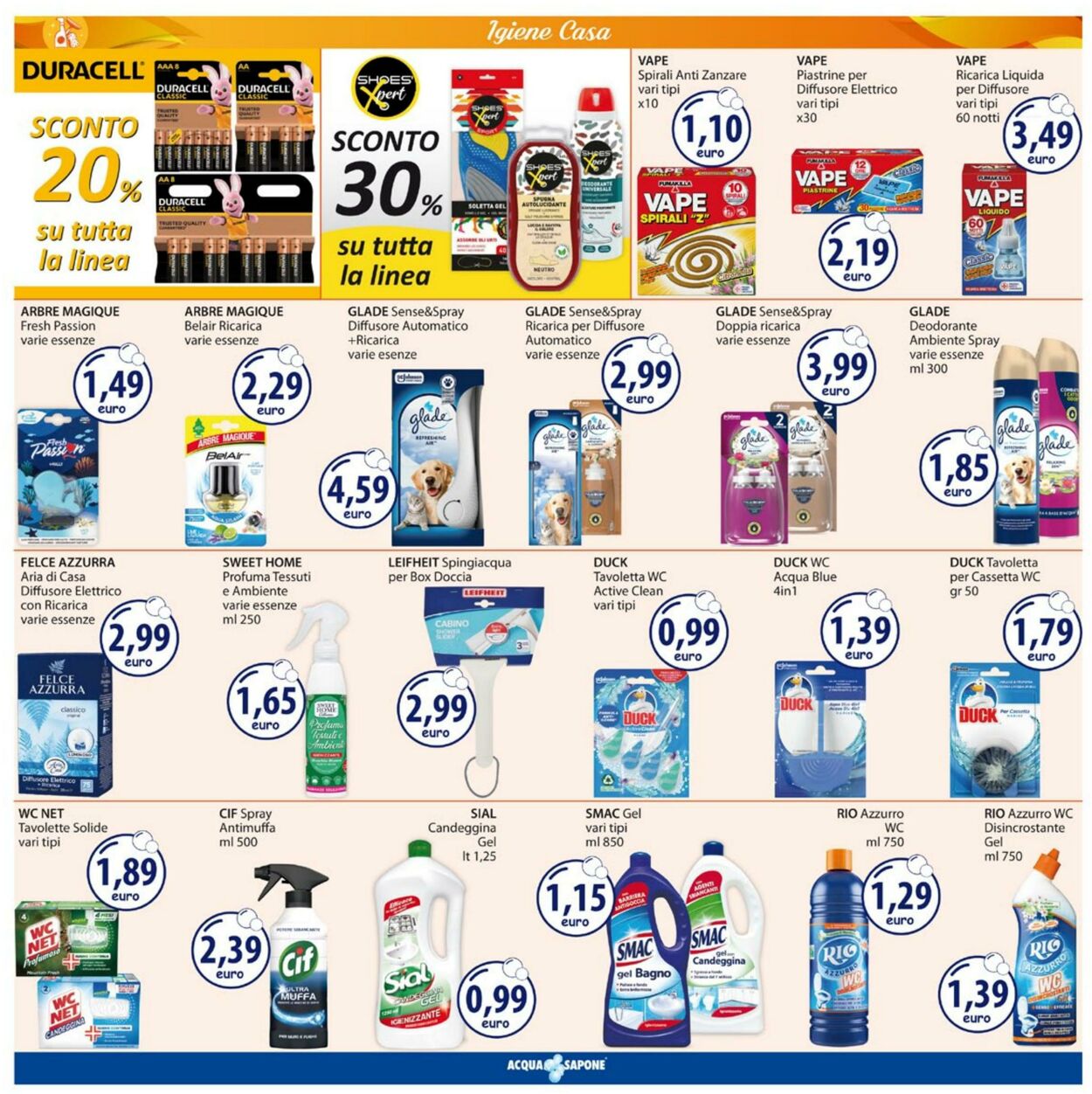 Volantino Acqua e sapone 19.06.2025 - 29.06.2025