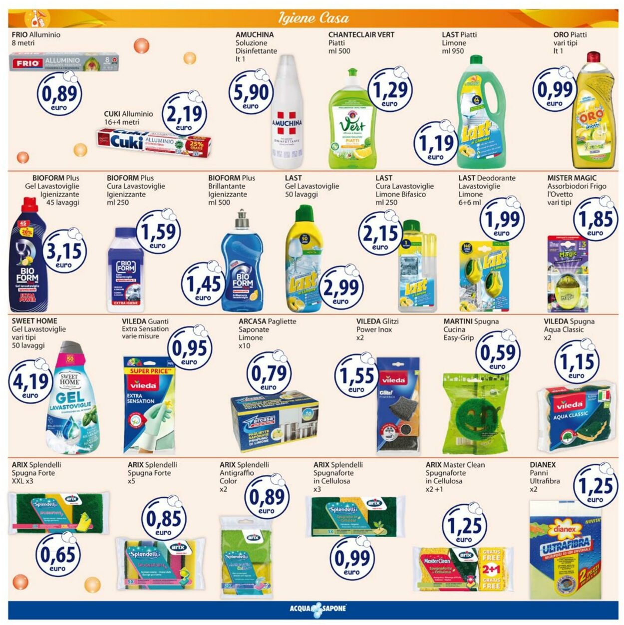 Volantino Acqua e sapone 19.06.2025 - 29.06.2025