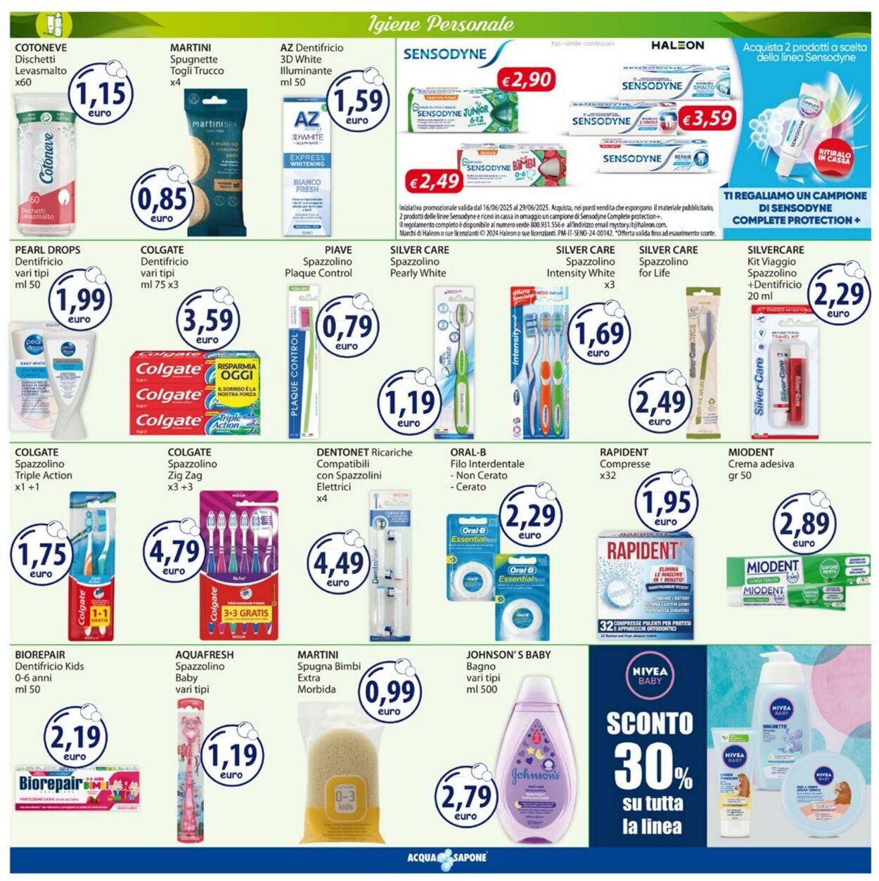 Volantino Acqua e sapone 19.06.2025 - 29.06.2025