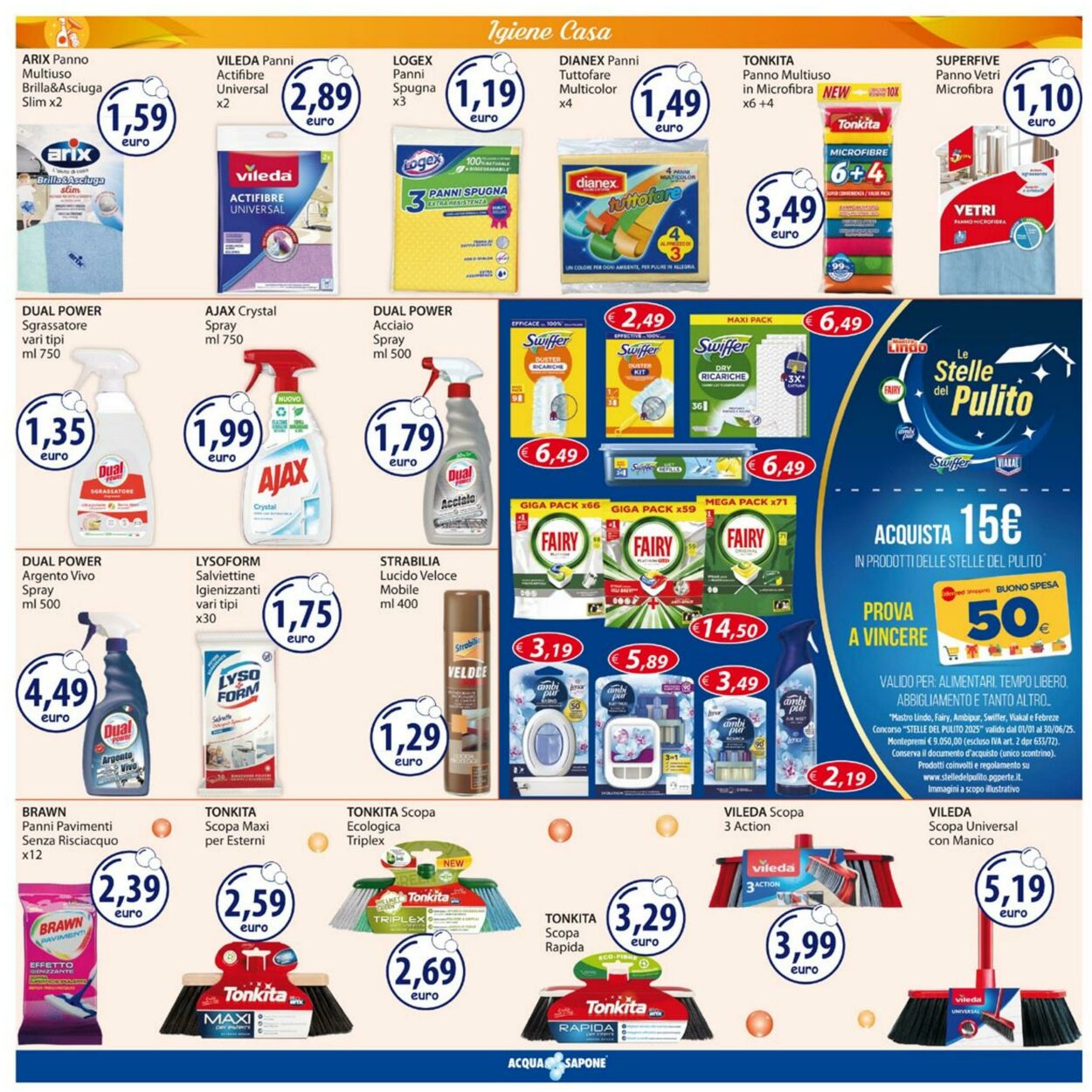 Volantino Acqua e sapone 19.06.2025 - 29.06.2025