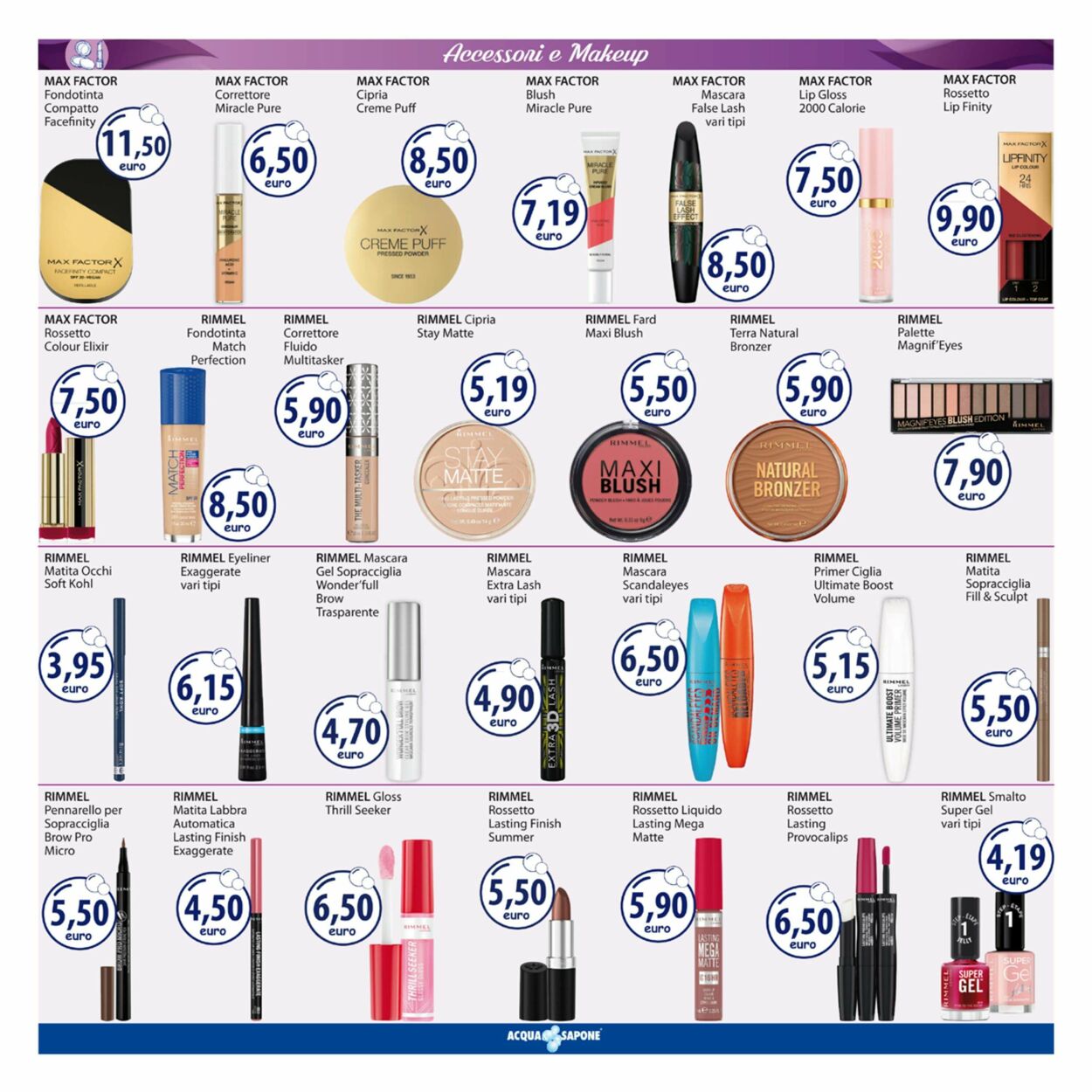 Volantino Acqua e sapone 19.06.2025 - 29.06.2025