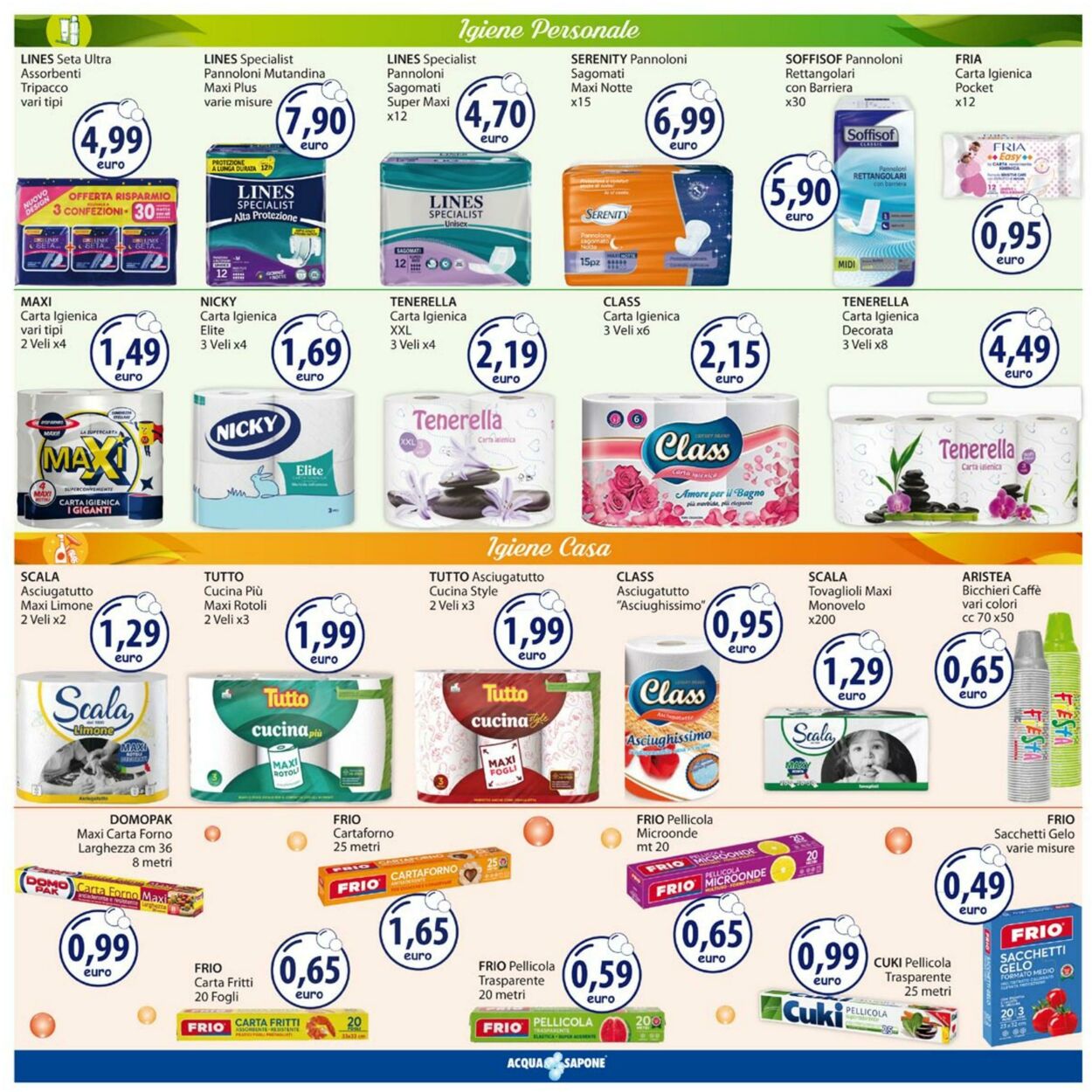 Volantino Acqua e sapone 19.06.2025 - 29.06.2025