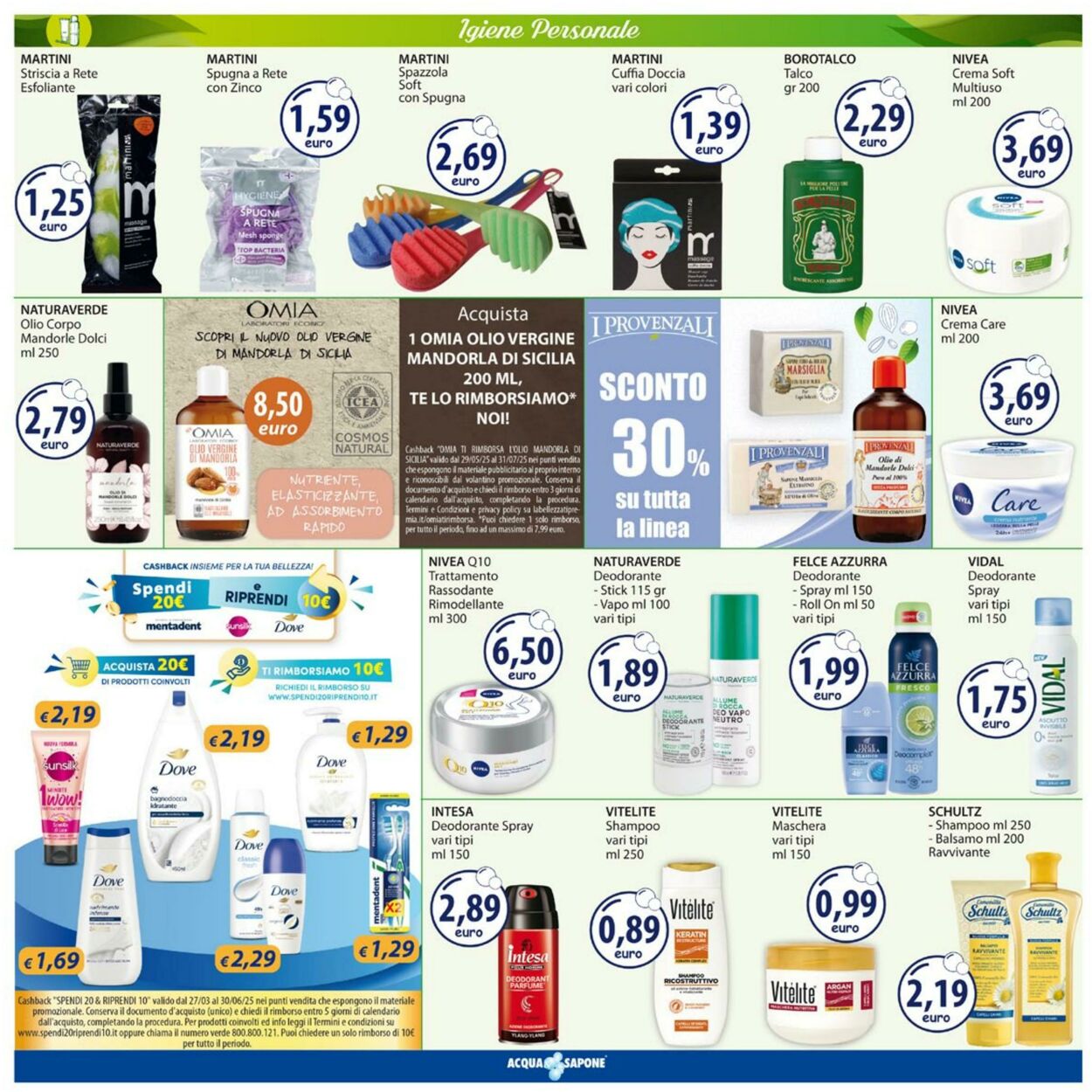 Volantino Acqua e sapone 19.06.2025 - 29.06.2025