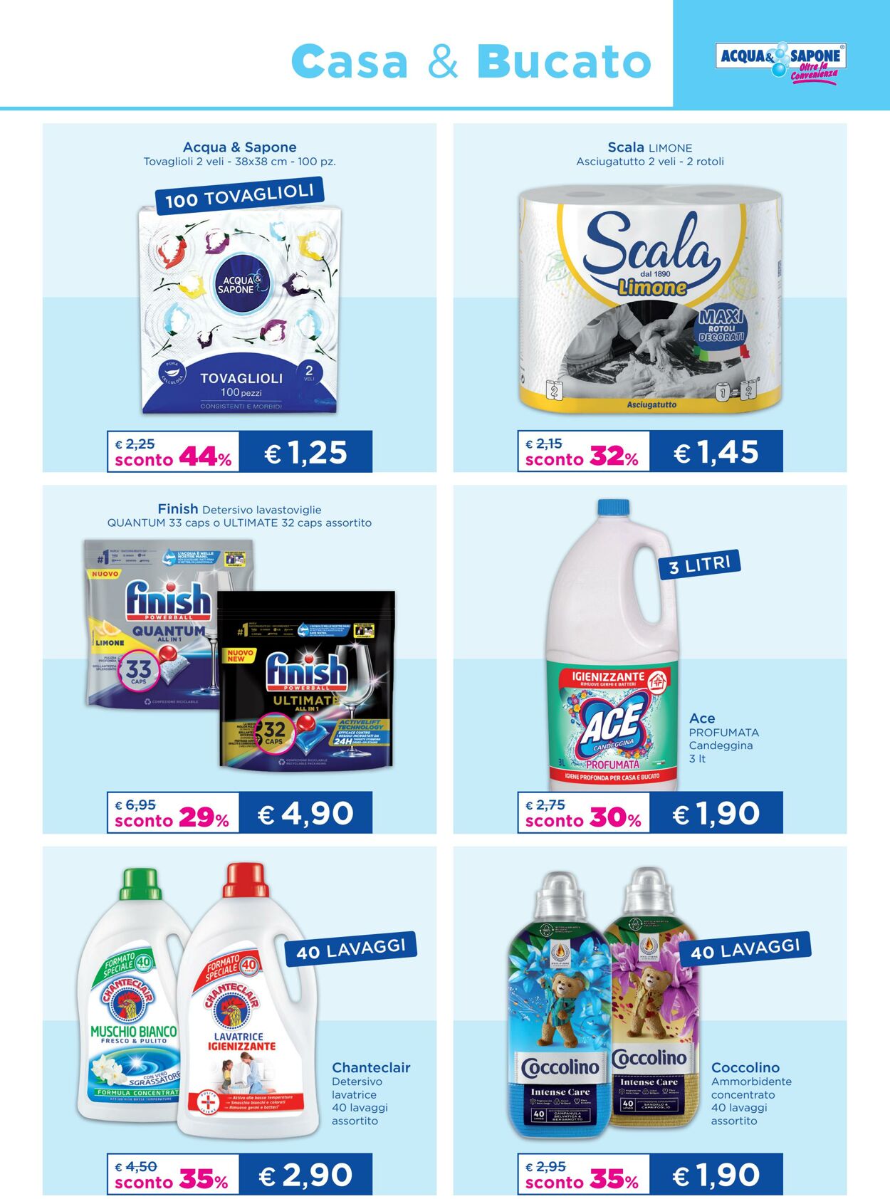 Volantino Acqua e sapone 23.11.2022 - 13.12.2022