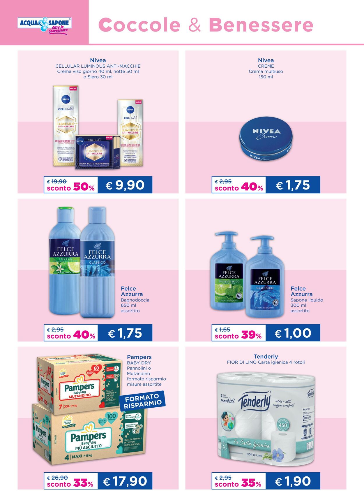 Volantino Acqua e sapone 31.01.2023 - 19.02.2023