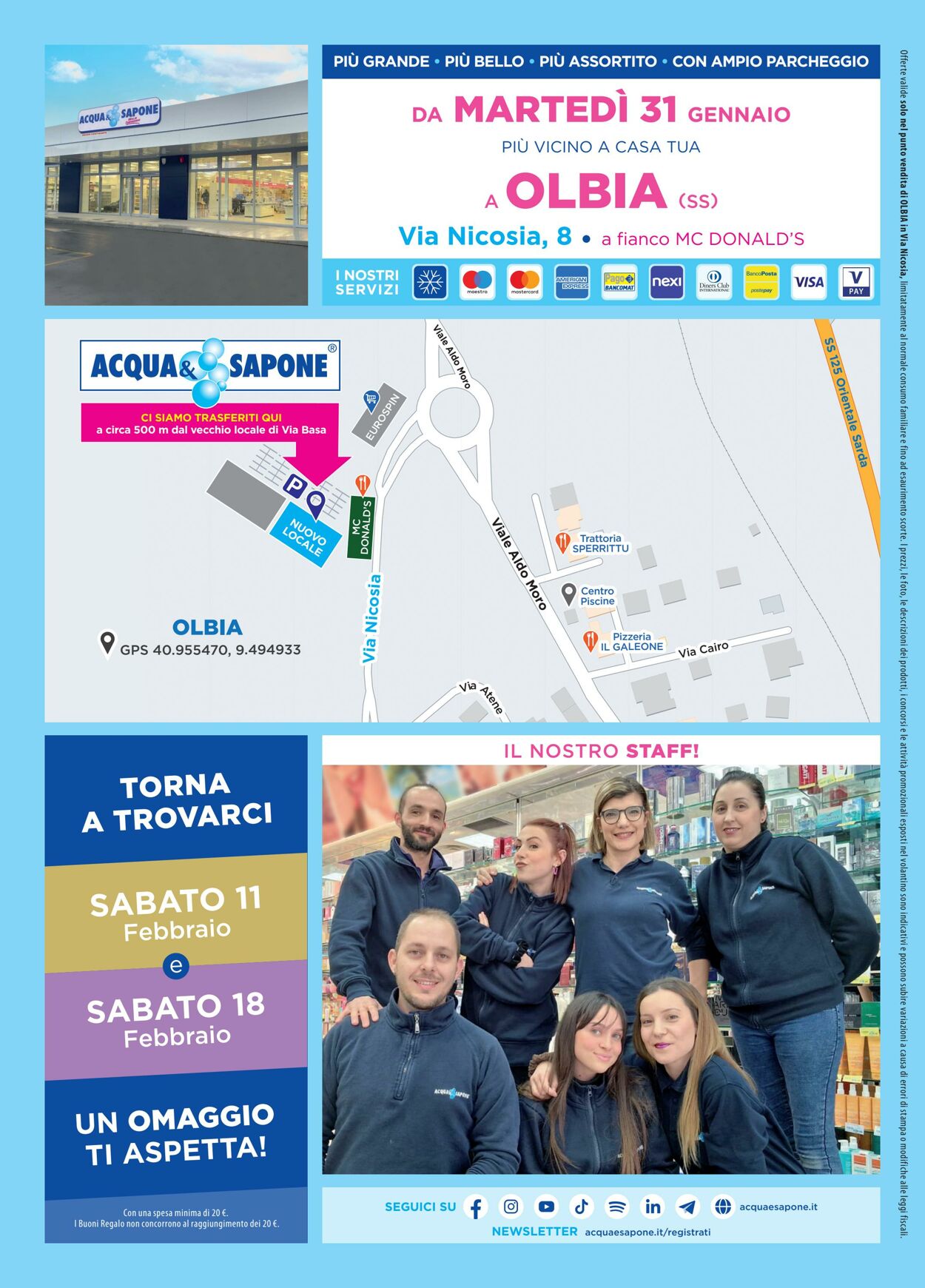 Volantino Acqua e sapone 31.01.2023 - 19.02.2023