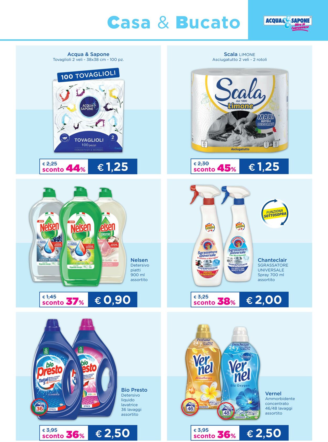 Volantino Acqua e sapone 31.01.2023 - 19.02.2023