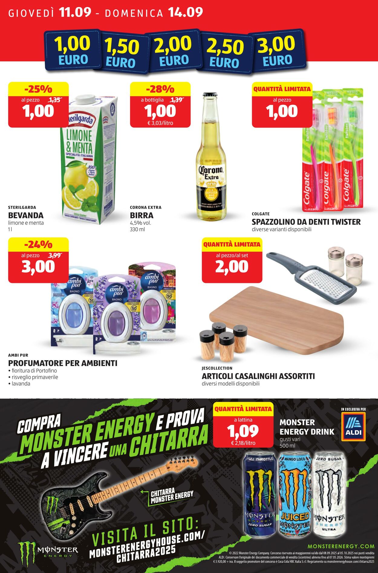 Volantino Aldi 11.09.2025 - 14.09.2025