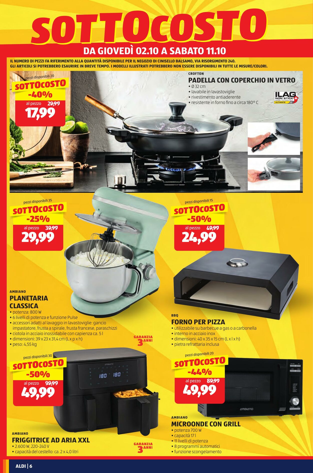 Volantino Aldi 02.10.2025 - 05.10.2025