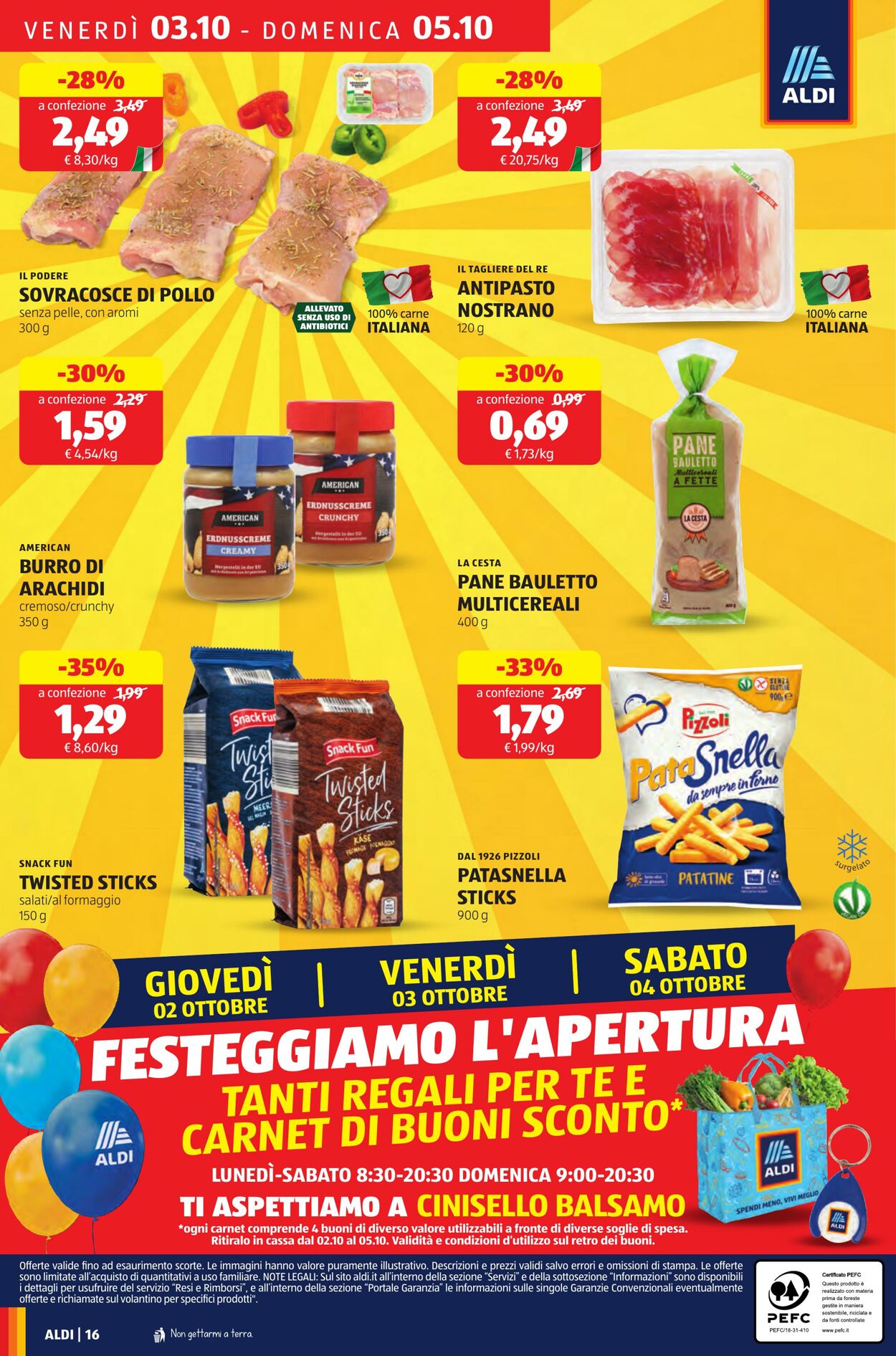 Volantino Aldi 02.10.2025 - 05.10.2025