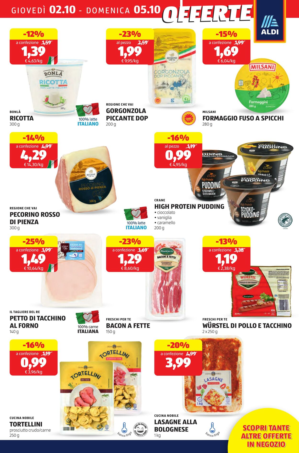 Volantino Aldi 02.10.2025 - 05.10.2025