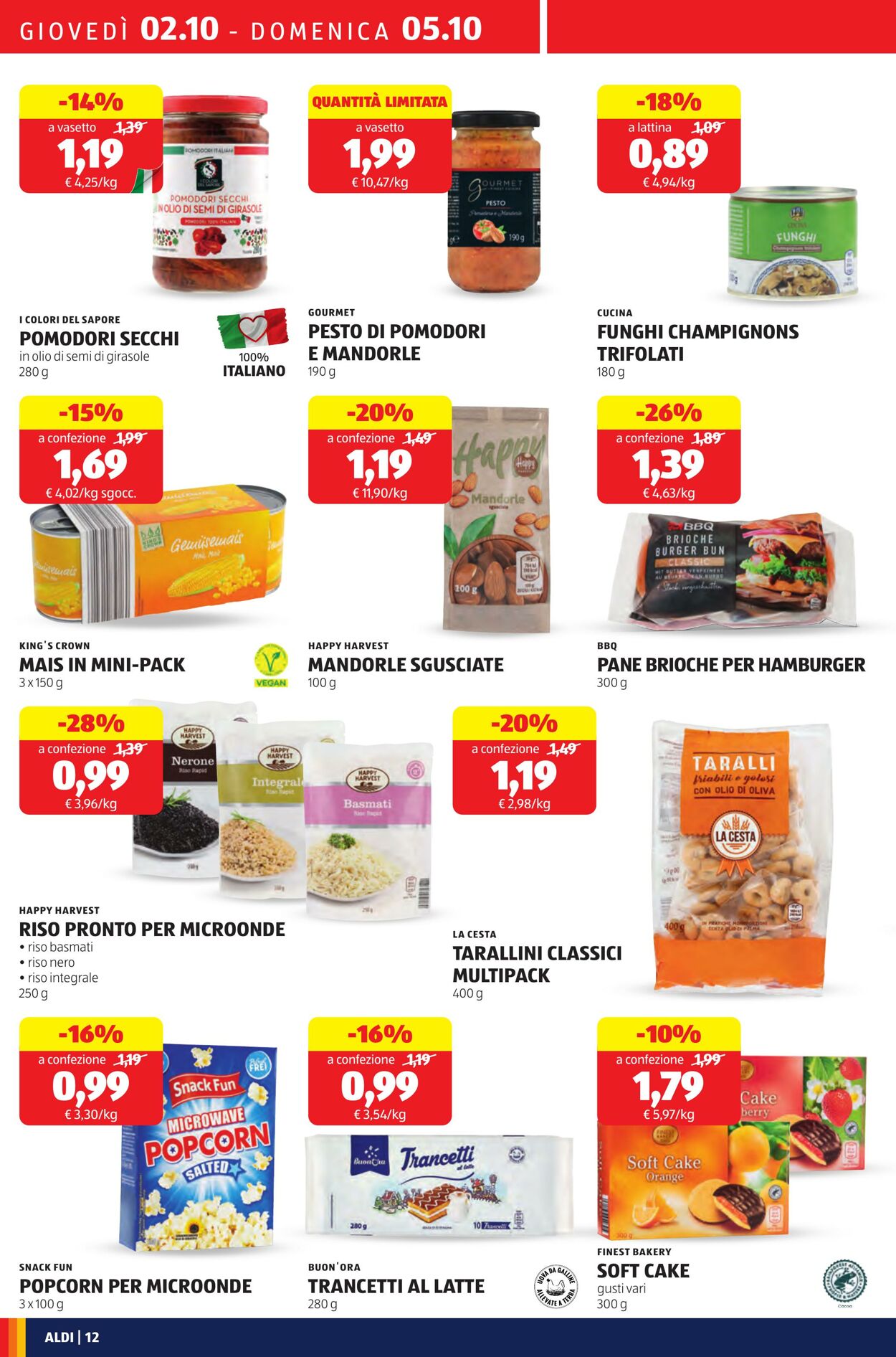 Volantino Aldi 02.10.2025 - 05.10.2025