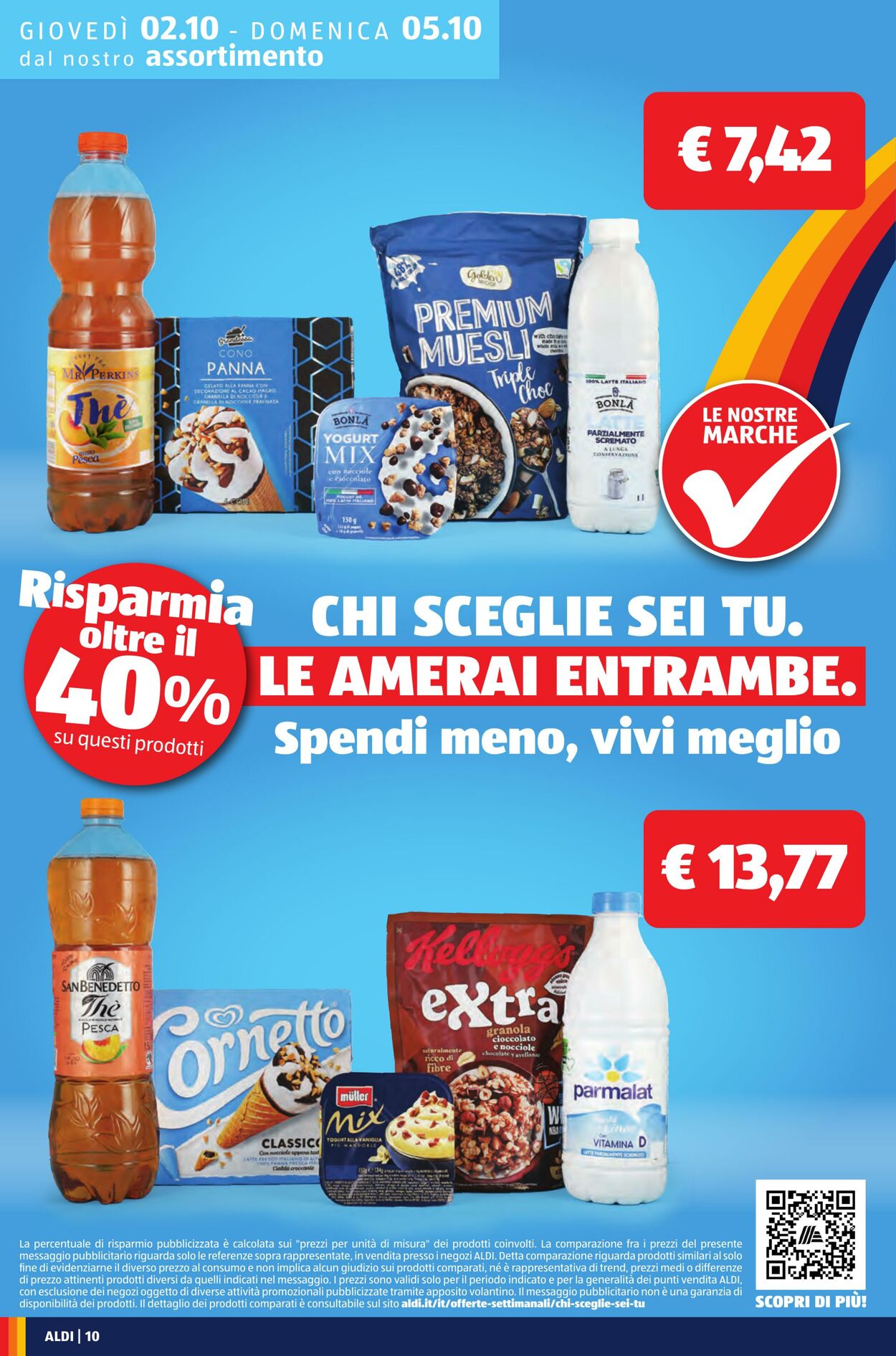 Volantino Aldi 02.10.2025 - 05.10.2025