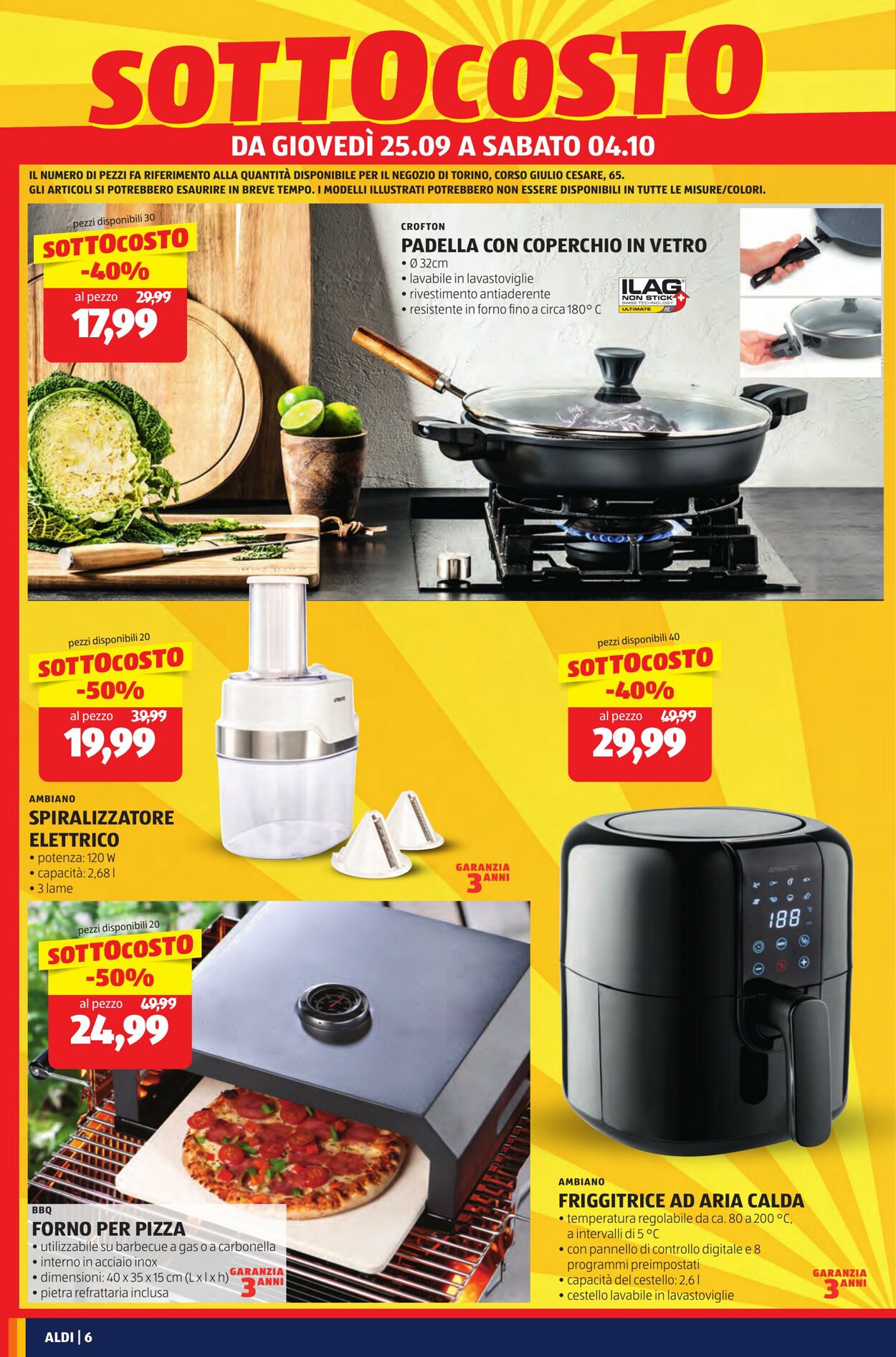 Volantino Aldi 25.09.2025 - 28.09.2025