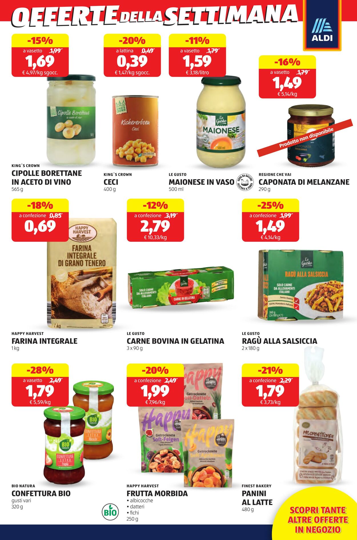Volantino Aldi 18.09.2025 - 21.09.2025