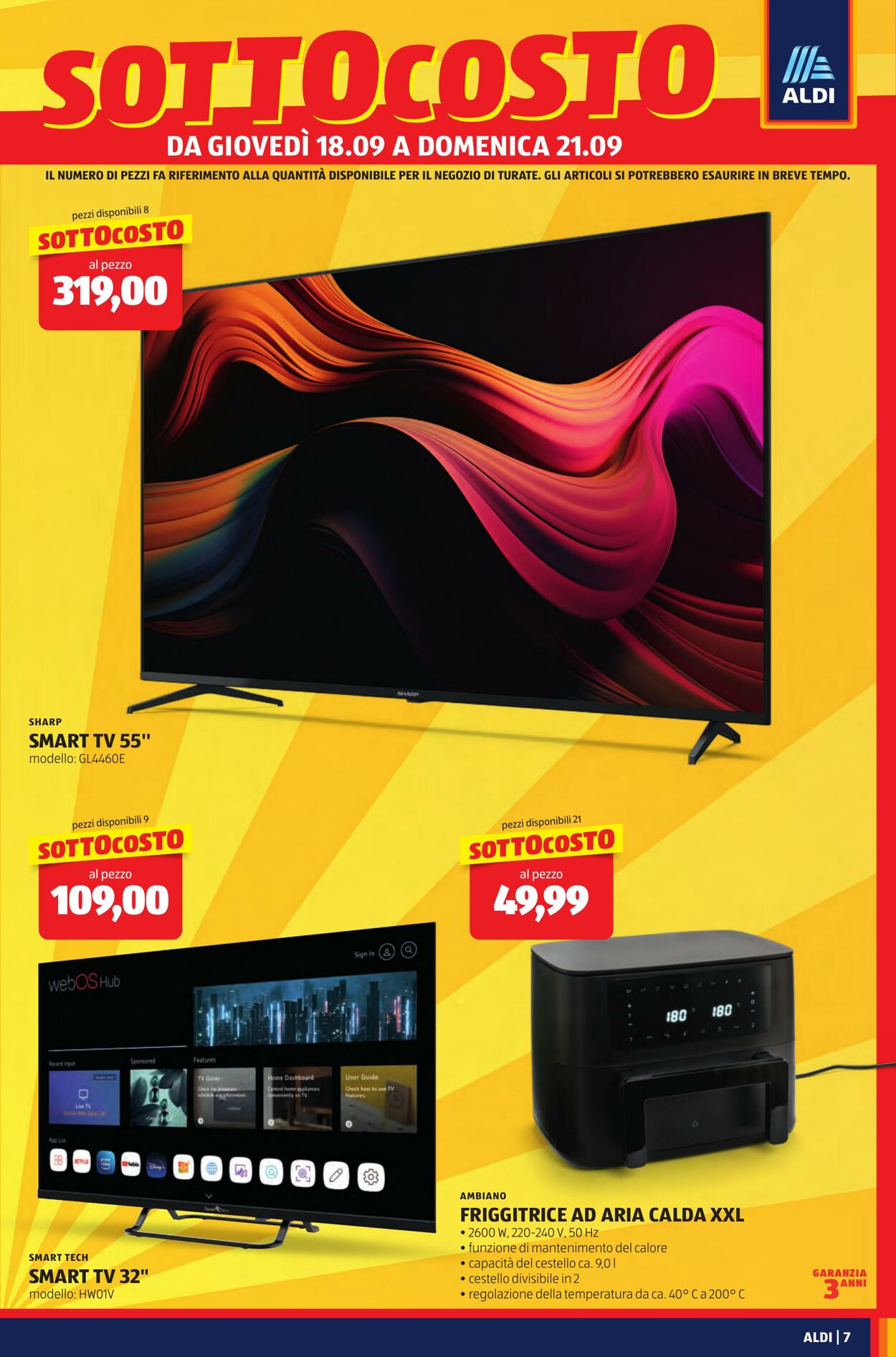 Volantino Aldi 18.09.2025 - 21.09.2025