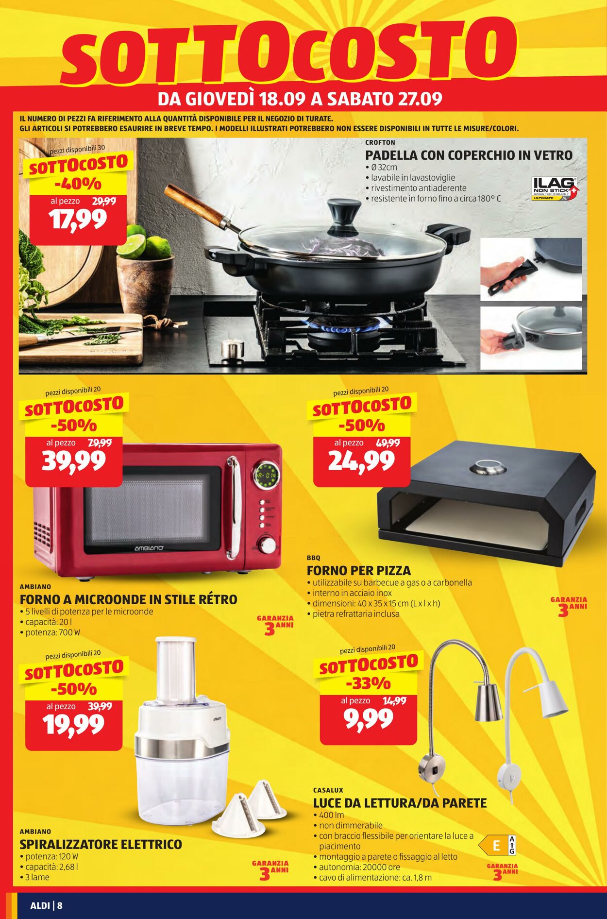 Volantino Aldi 18.09.2025 - 21.09.2025