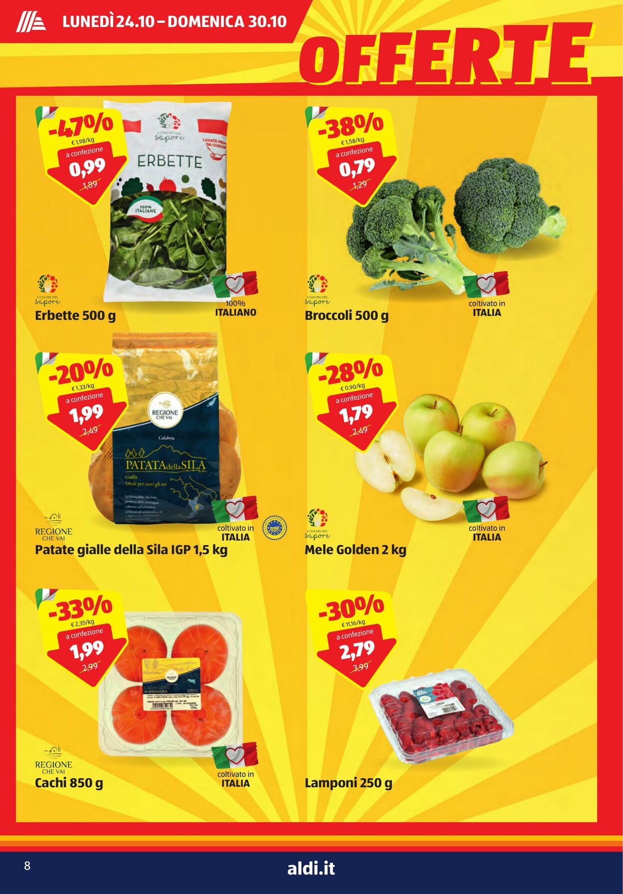 Volantino Aldi 24.10.2022 - 30.10.2022