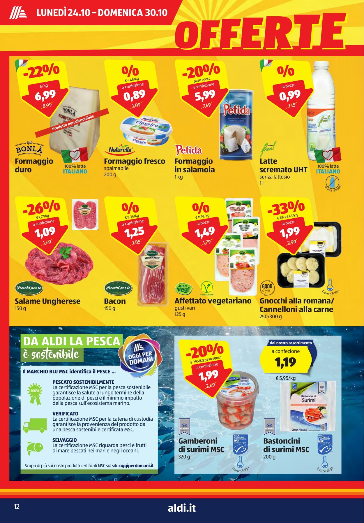 Volantino Aldi 24.10.2022 - 30.10.2022