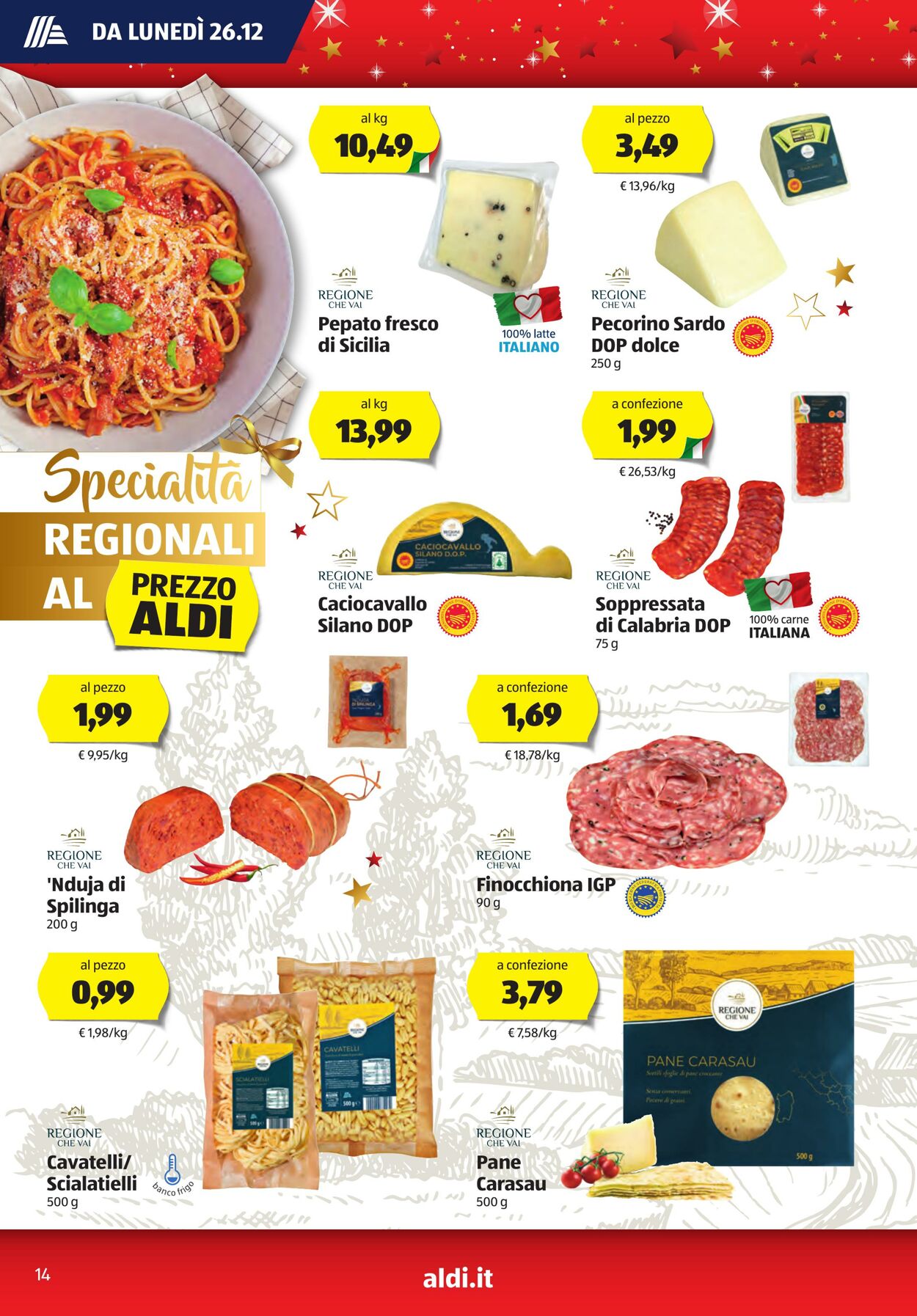 Volantino Aldi 26.12.2022 - 31.12.2022