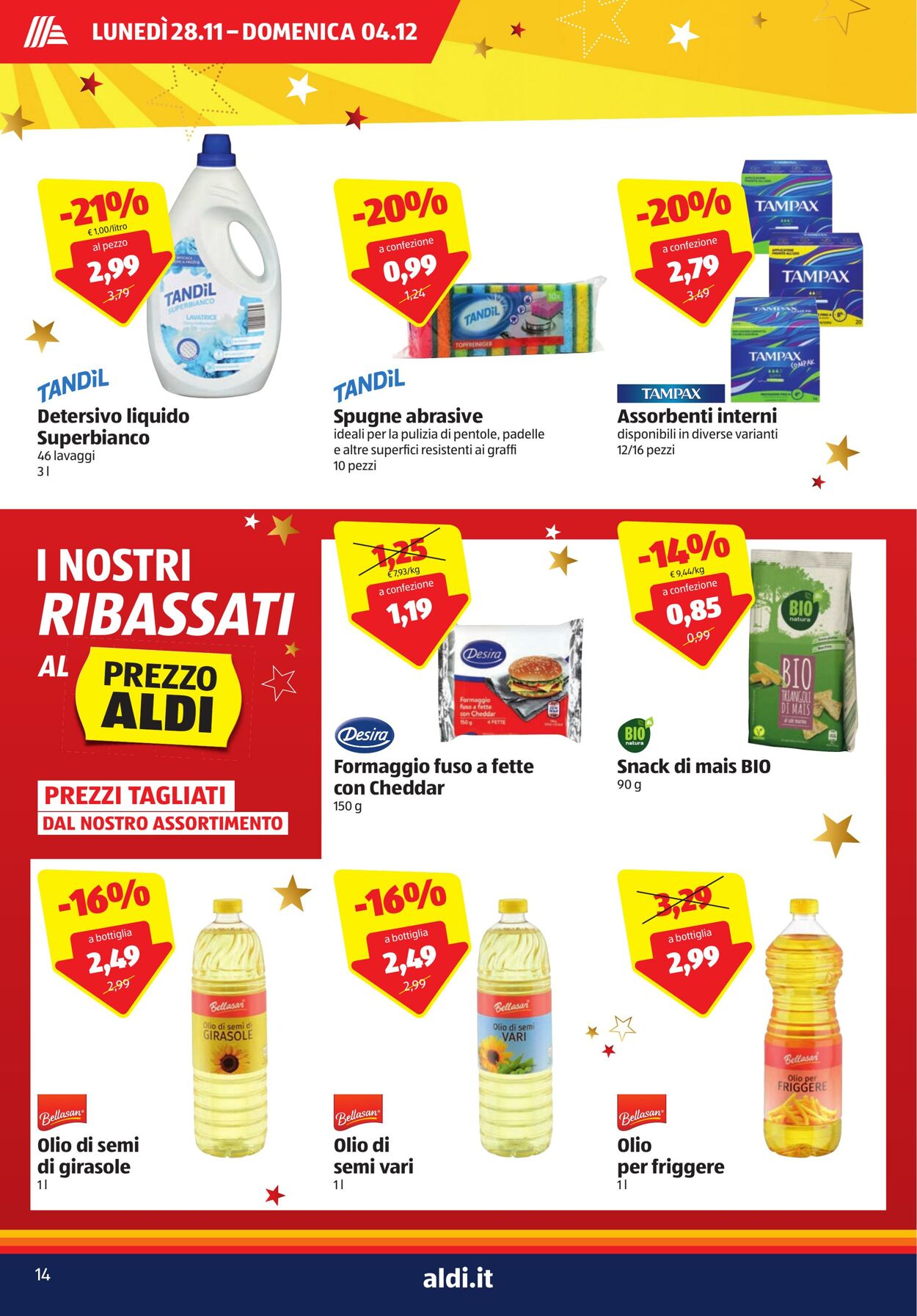 Volantino Aldi 28.11.2022 - 04.12.2022