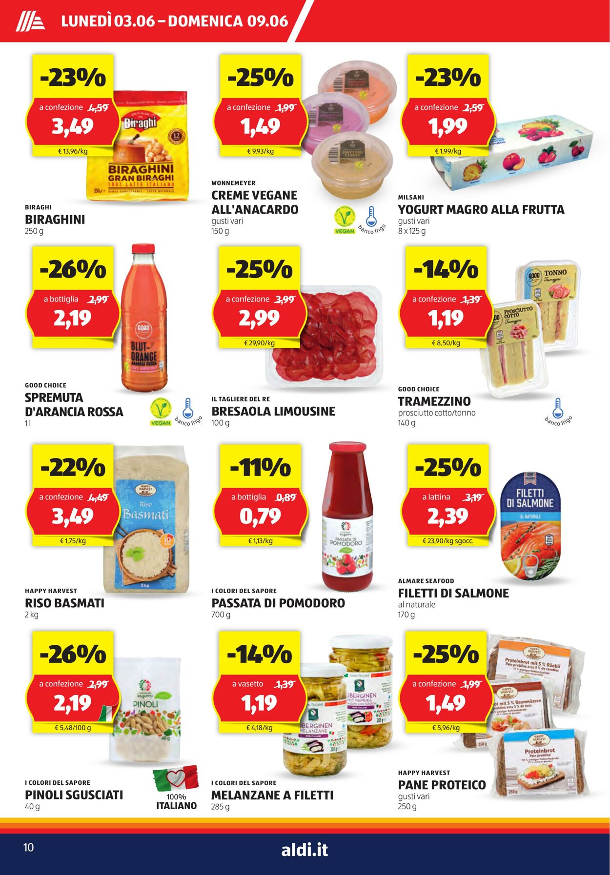 Volantino Aldi 03.06.2024 - 09.06.2024