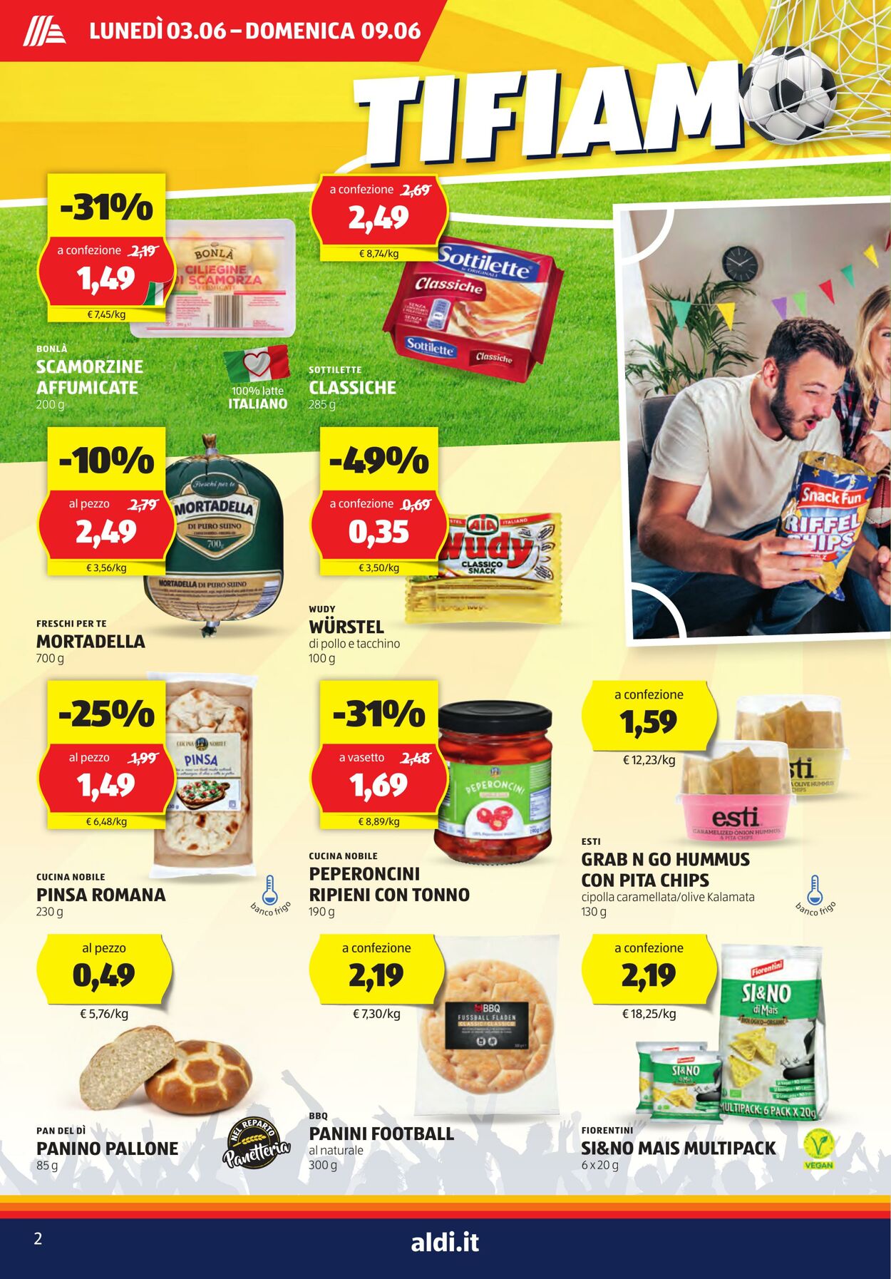 Volantino Aldi 03.06.2024 - 09.06.2024