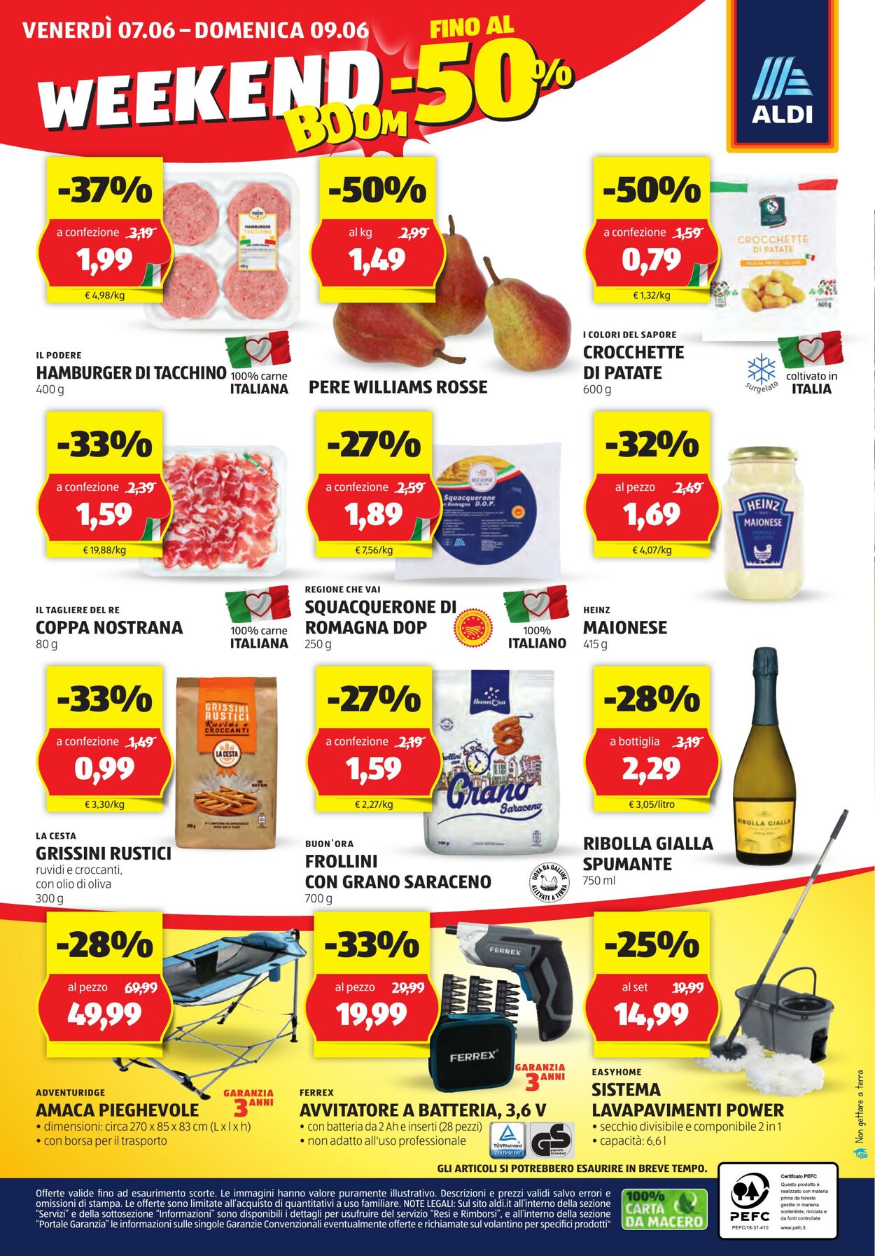 Volantino Aldi 03.06.2024 - 09.06.2024