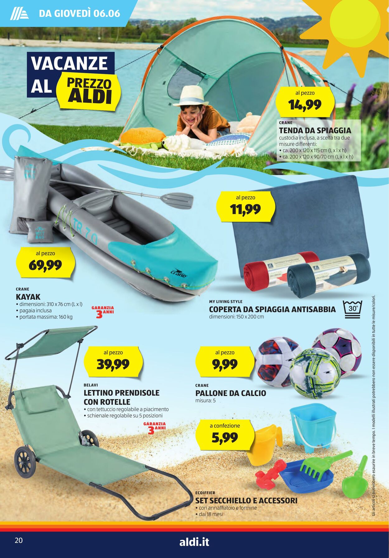 Volantino Aldi 03.06.2024 - 09.06.2024