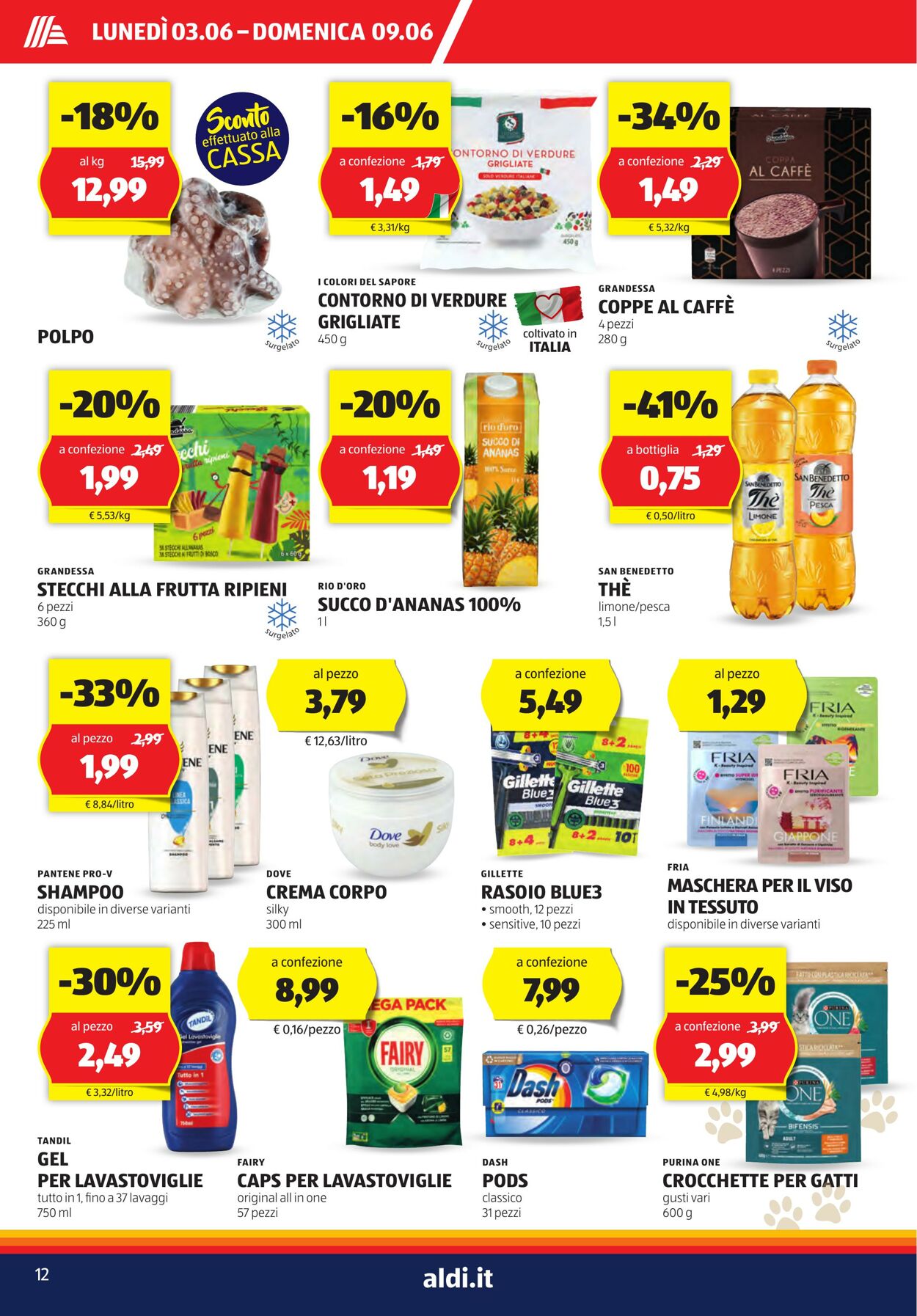 Volantino Aldi 03.06.2024 - 09.06.2024