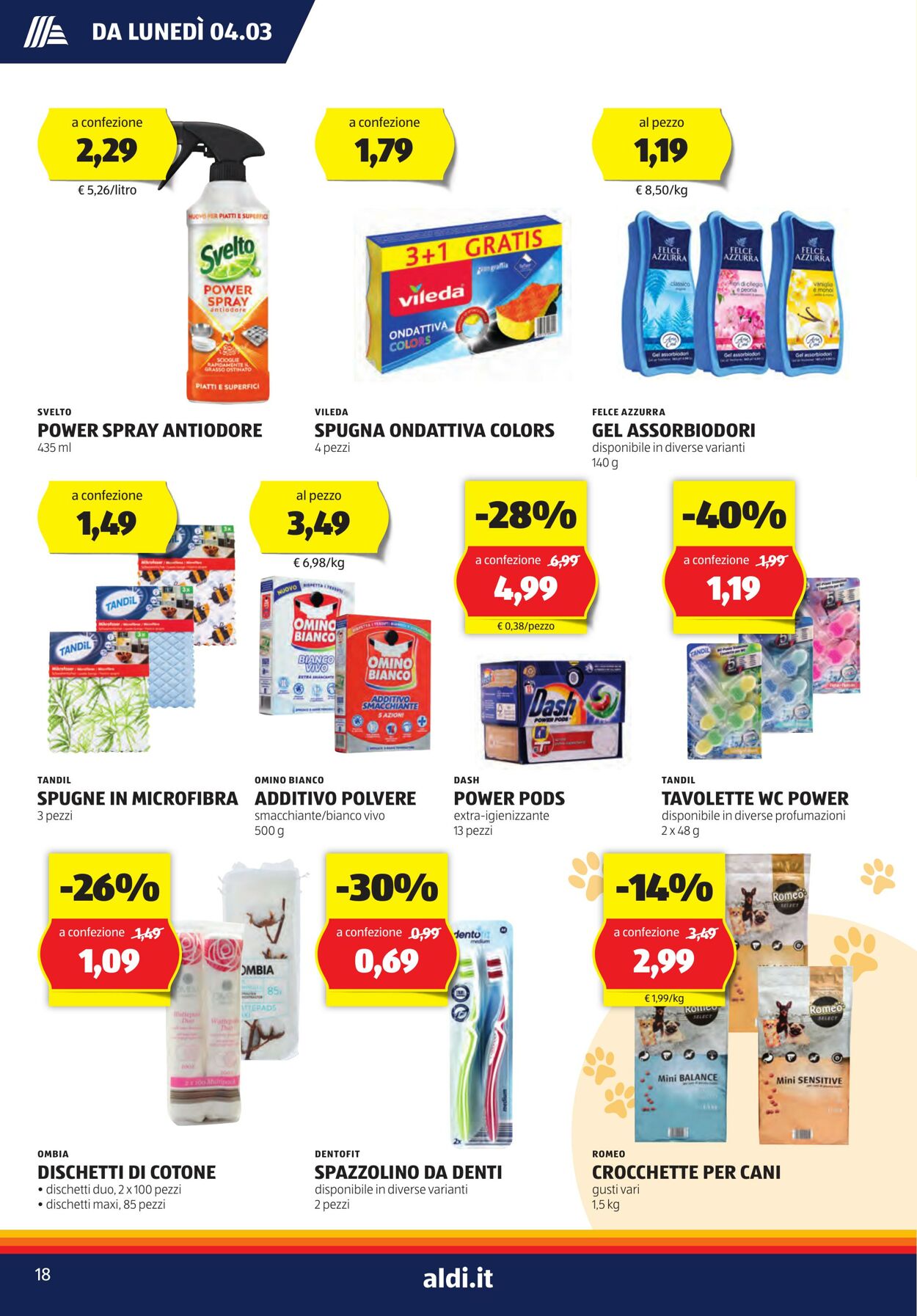 Volantino Aldi 04.03.2024 - 10.03.2024