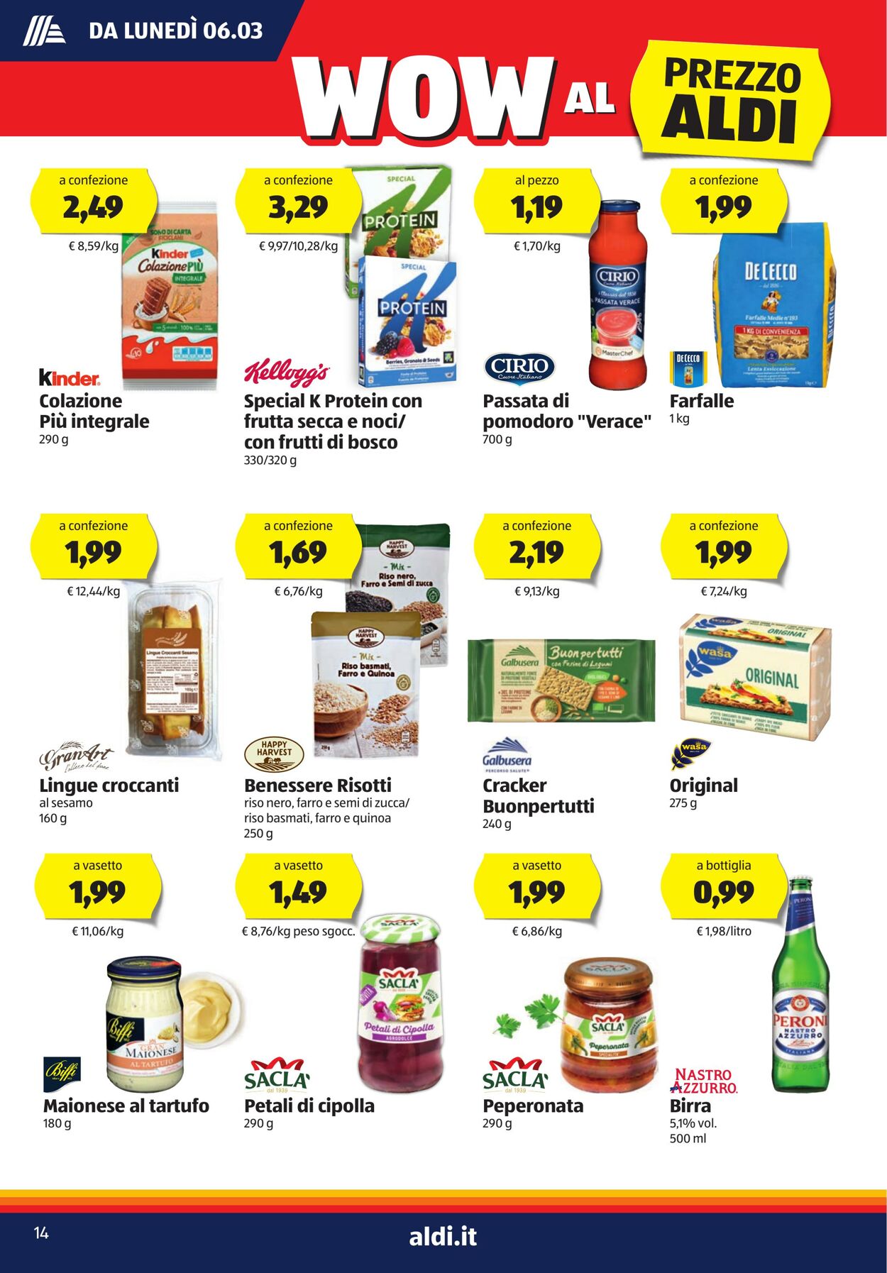 Volantino Aldi 06.03.2023 - 12.03.2023