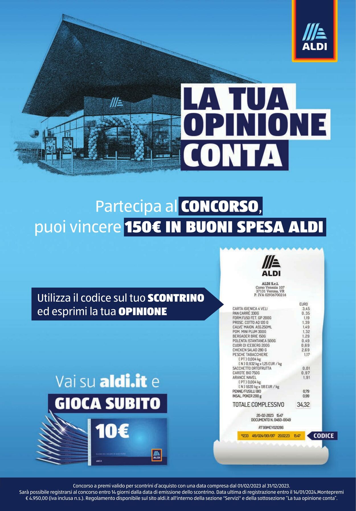 Volantino Aldi 06.03.2023 - 12.03.2023