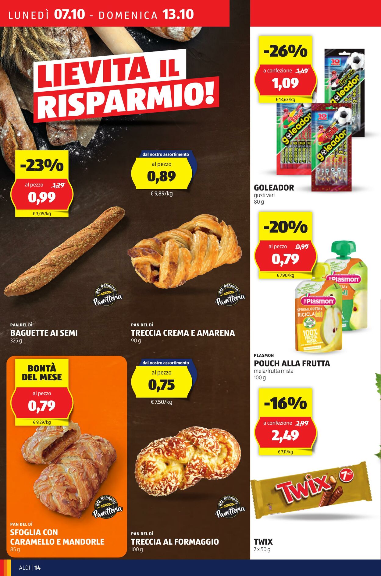 Volantino Aldi 07.10.2024 - 13.10.2024