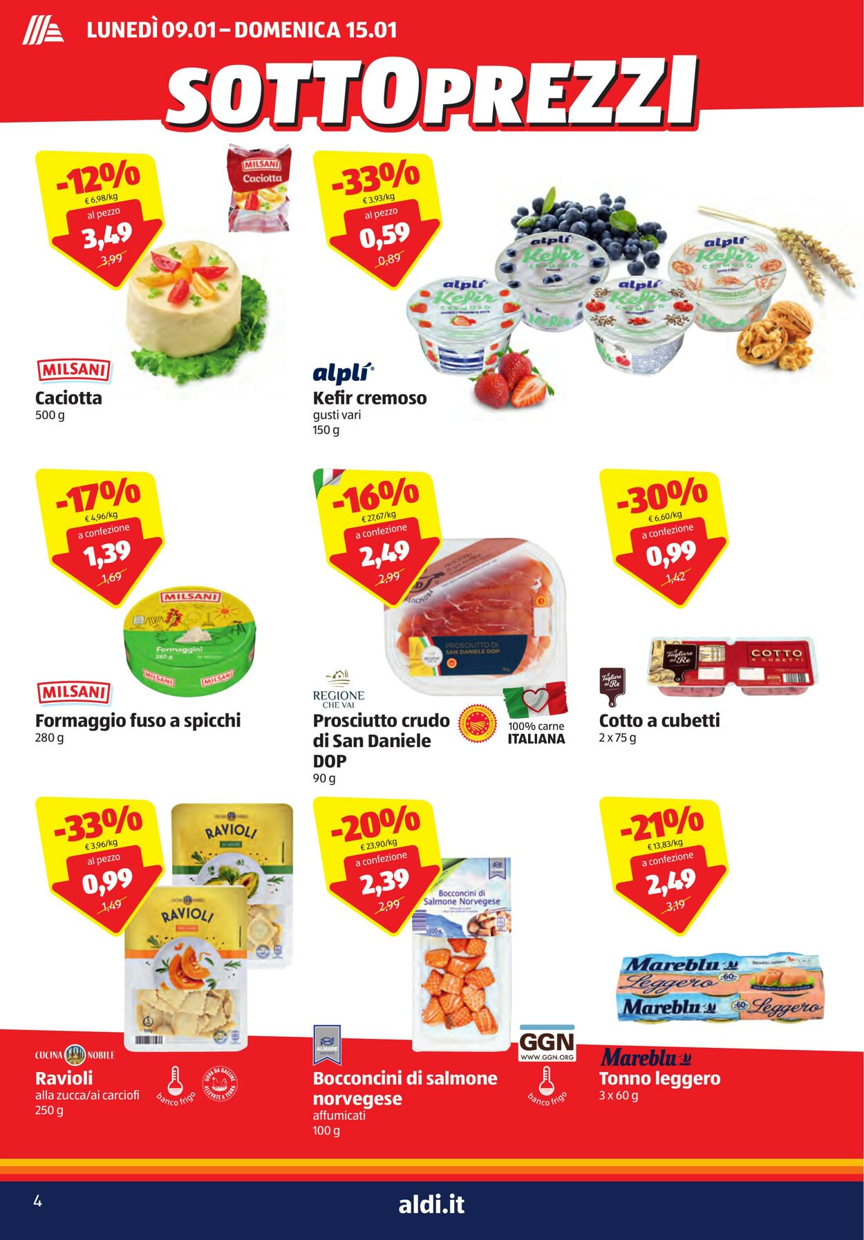 Volantino Aldi 09.01.2023 - 15.01.2023