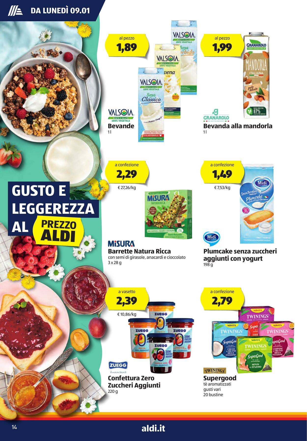 Volantino Aldi 09.01.2023 - 15.01.2023