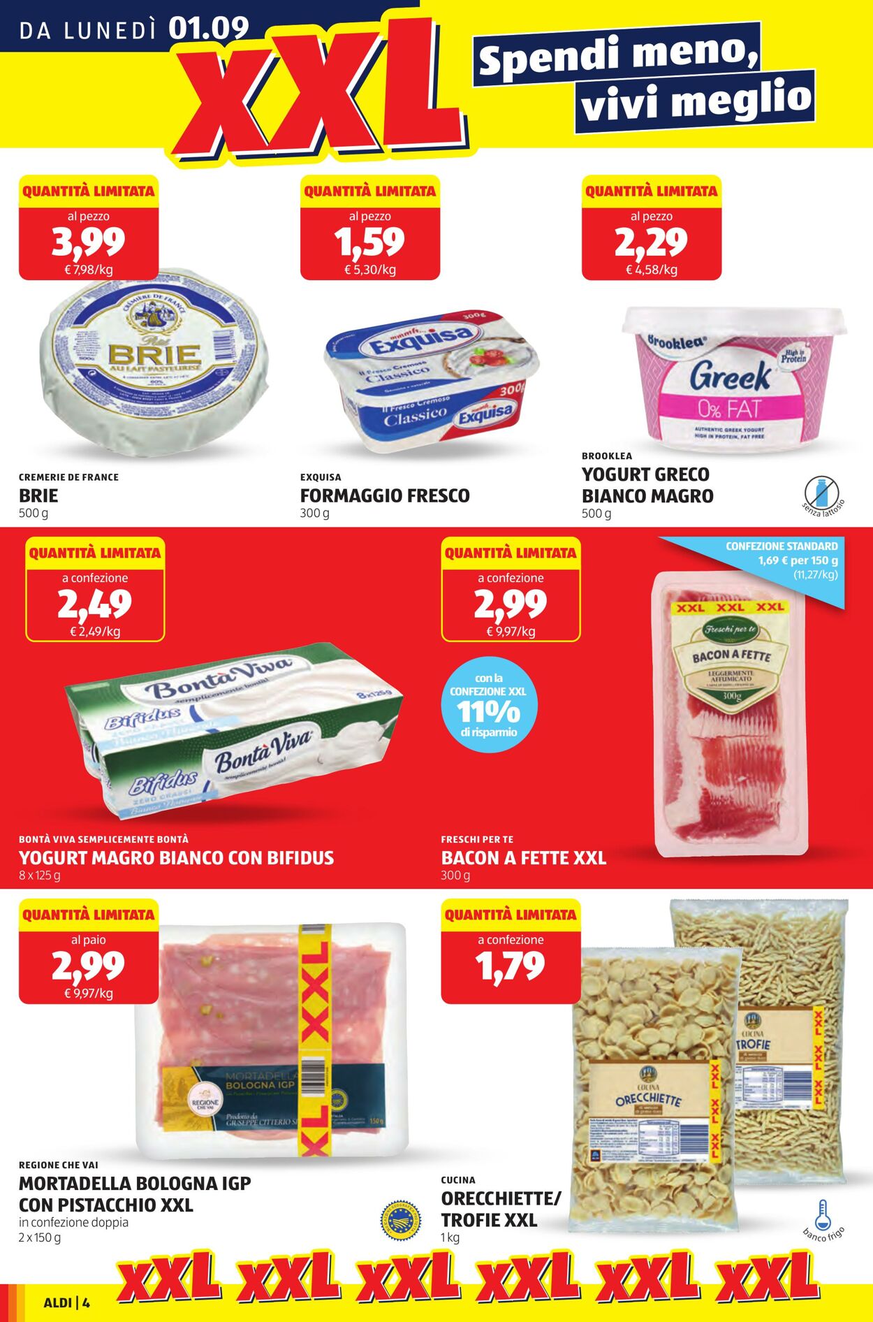 Volantino Aldi 01.09.2025 - 07.09.2025