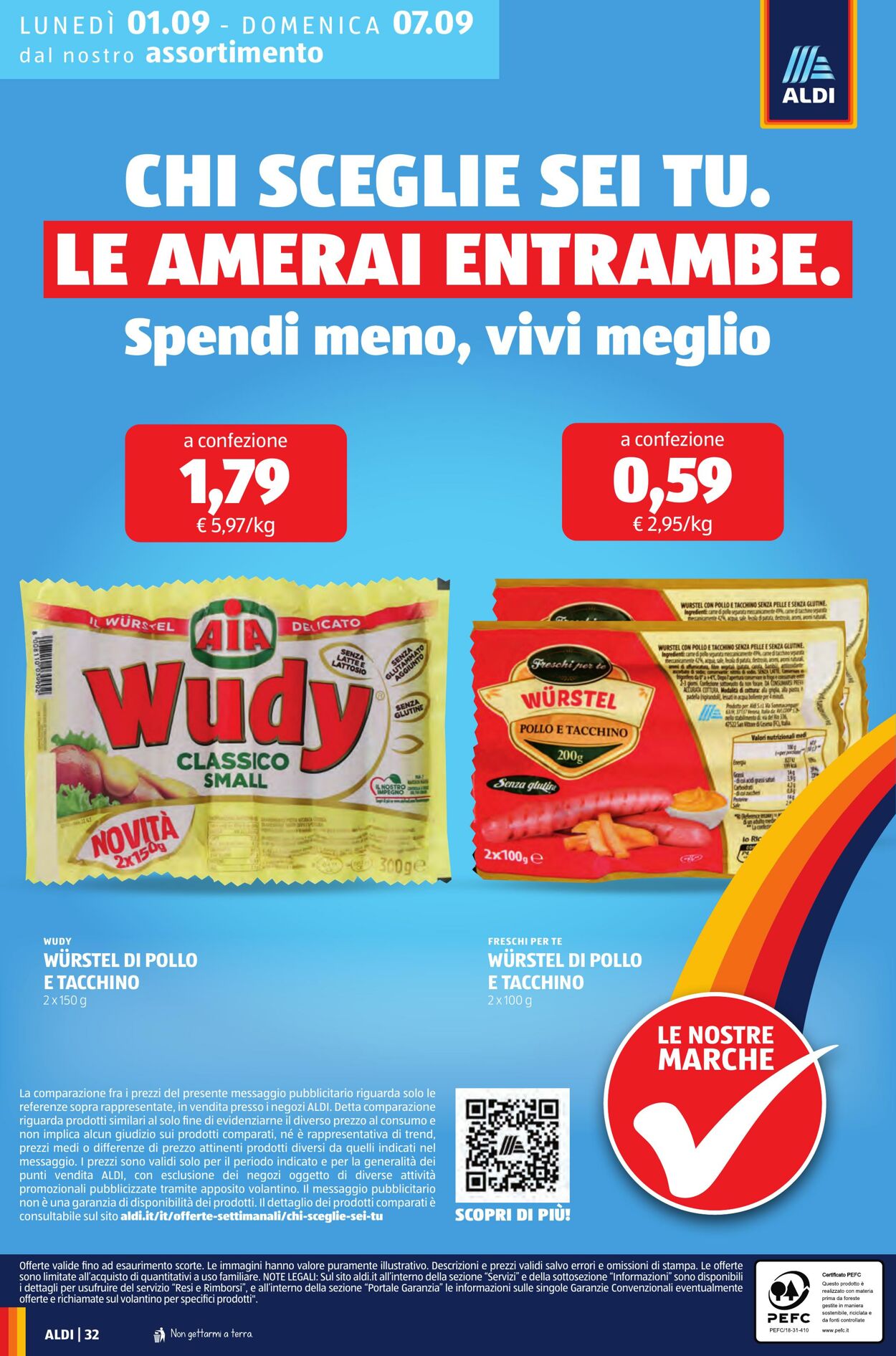 Volantino Aldi 01.09.2025 - 07.09.2025
