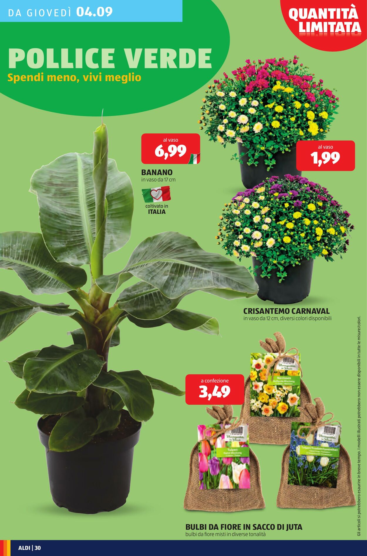 Volantino Aldi 01.09.2025 - 07.09.2025